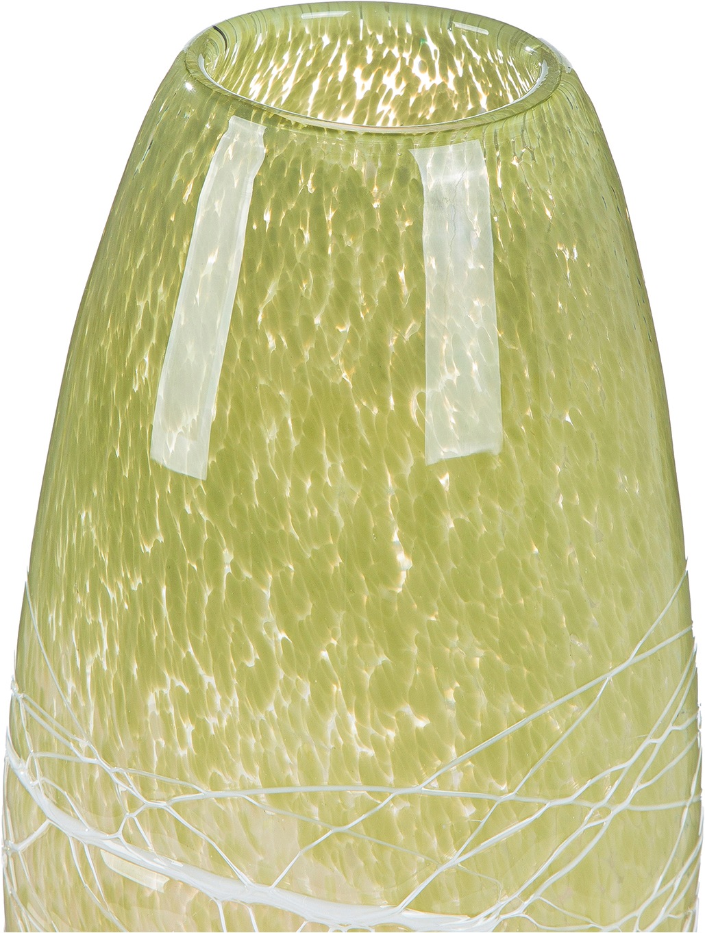 GILDE Tischvase »Vase Kampala grün« Blumenvase, Glas, Dekovase, bauchig, modern, Geschenkartikel