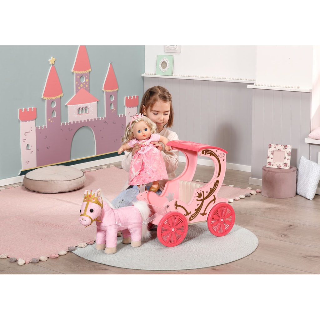 Baby Annabell Puppenkutsche »Little Sweet Kutsche & Pony«, mit Lichteffekten