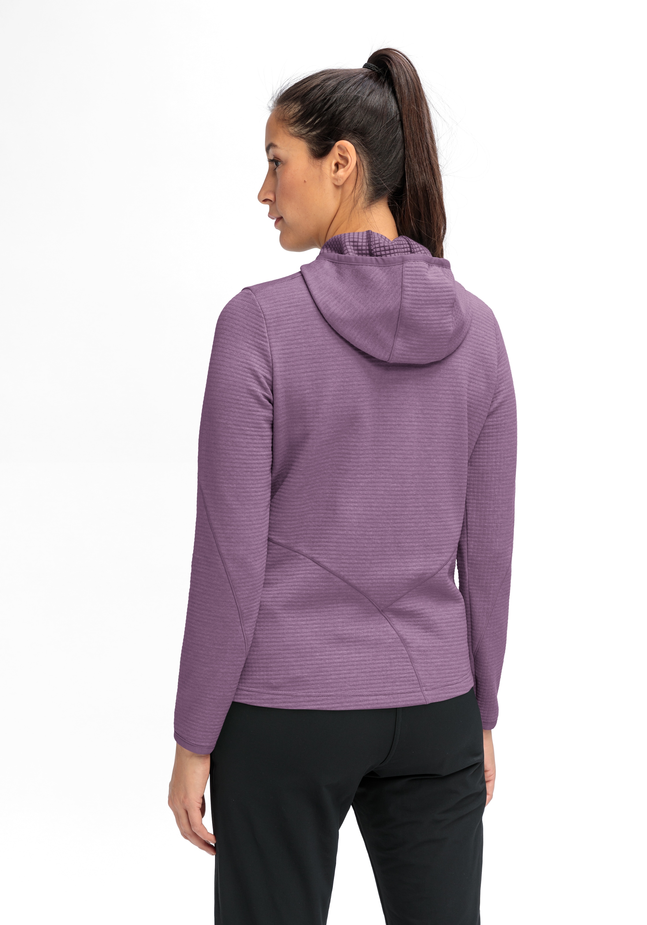 Maier Sports »Tesila Hood W« Damen Midlayer, atmungsaktiv schnelltrocknend, Full-Zip, Regular fit