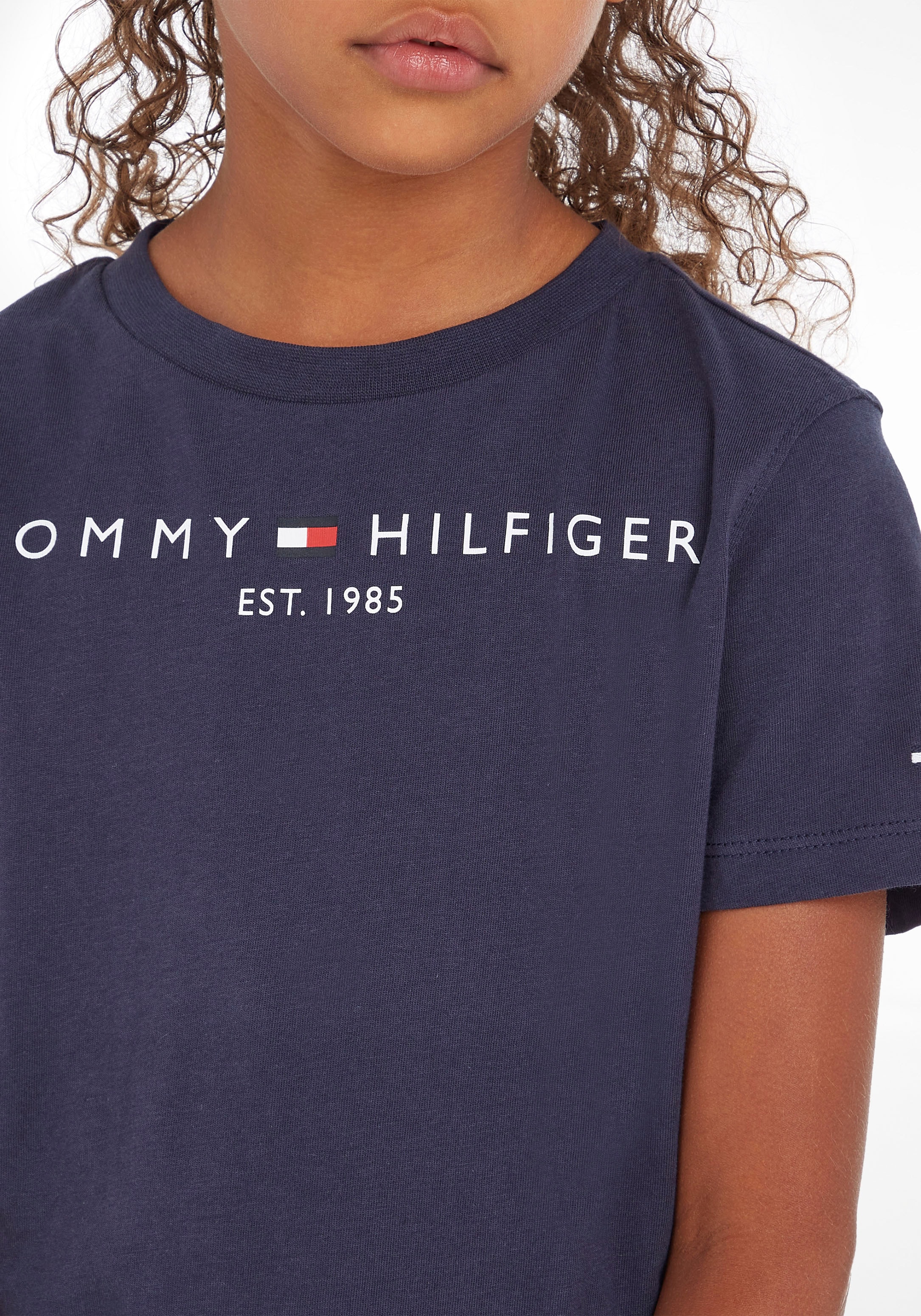 und Junior kaufen »ESSENTIAL TEE«, online Kinder Hilfiger Tommy Kids T-Shirt MiniMe,für Mädchen Jungen