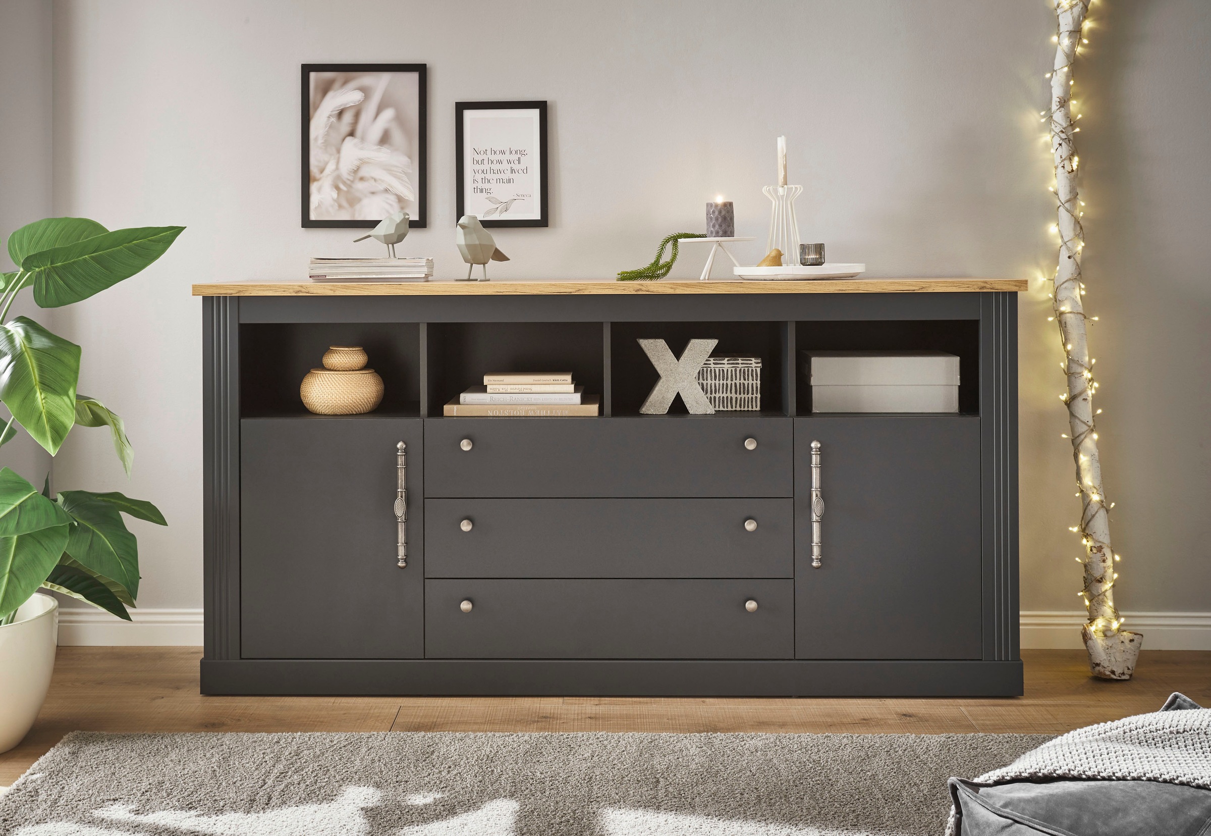 Home affaire Sideboard "WESTMINSTER BESTSELLER", (Breite ca. 193 cm), im ro günstig online kaufen