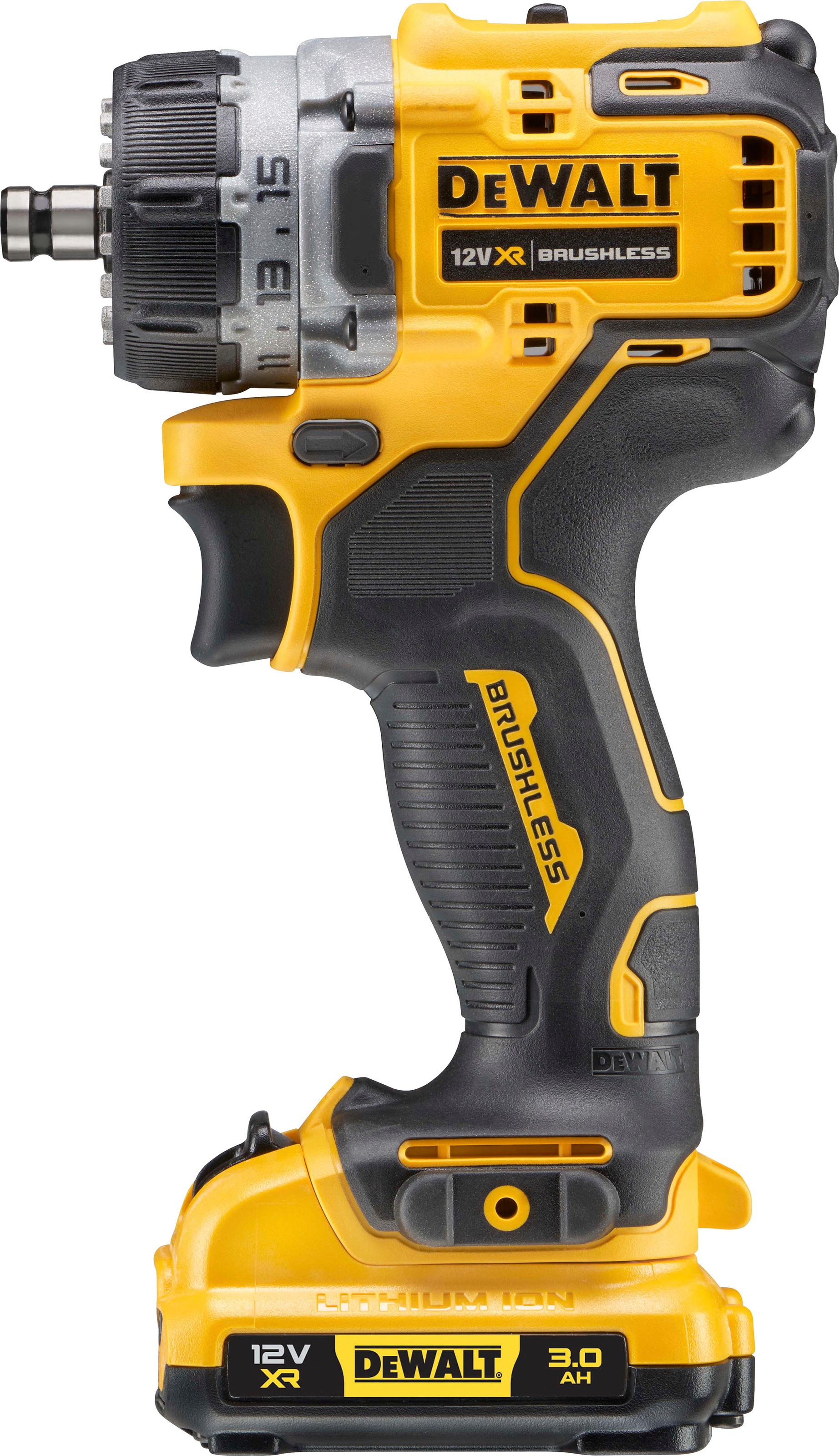 6. Bild von DeWalt Akku-Bohrschrauber »DCD703L2T-QW«, inkl. 2 Akkus und Schnellladegerät