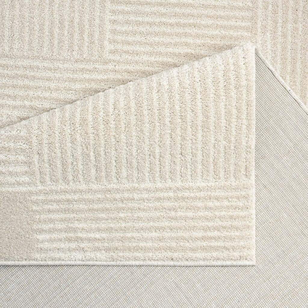 Carpet City Teppich »FLAIR177«, rechteckig, 11 mm Höhe, Kurzflor-Teppich, Skandi-Stil, Wohnzimmer