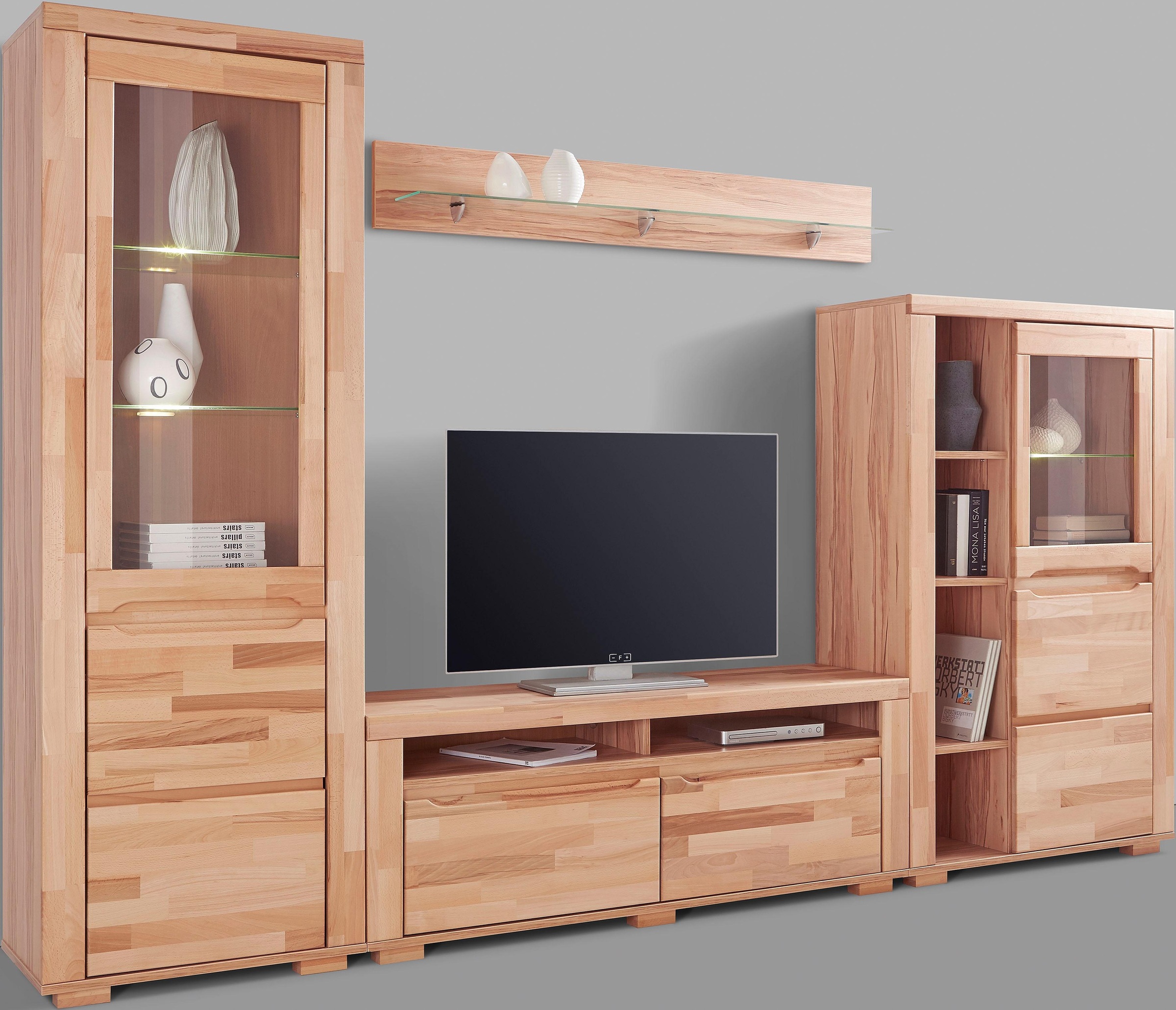 Home affaire Wohnwand »Denis« Set, 4 Stk. tlg. günstig online kaufen