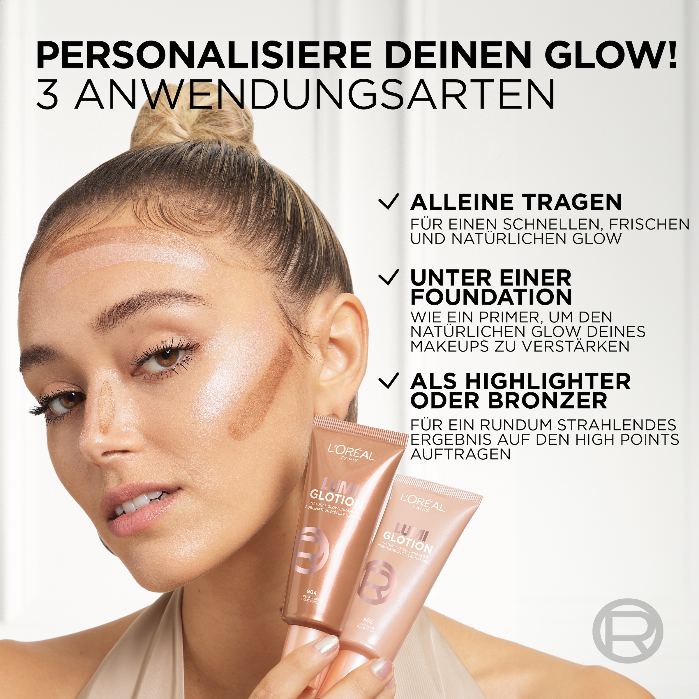 L'ORÉAL PARIS Rouge »LUMI GLOTION« ein rundum natürlicher Glow