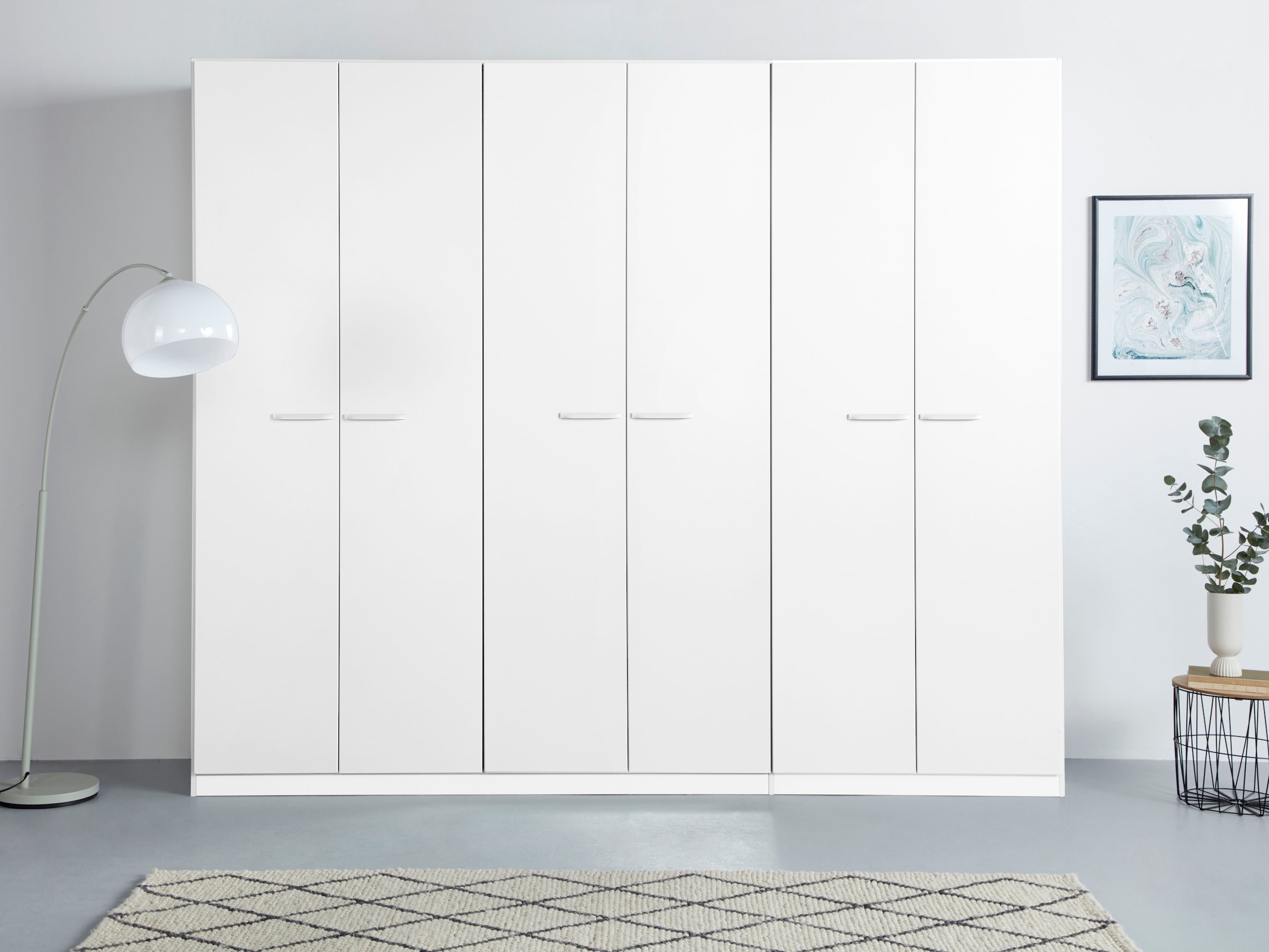 rauch Drehtürenschrank »Kleiderschrank Schrank Garderobe TOPSELLER OTELI inkl. Inneneinteilung«, mit 3 Innenschubladen extra Böden optional mit Spiegel MADE IN GERMANY