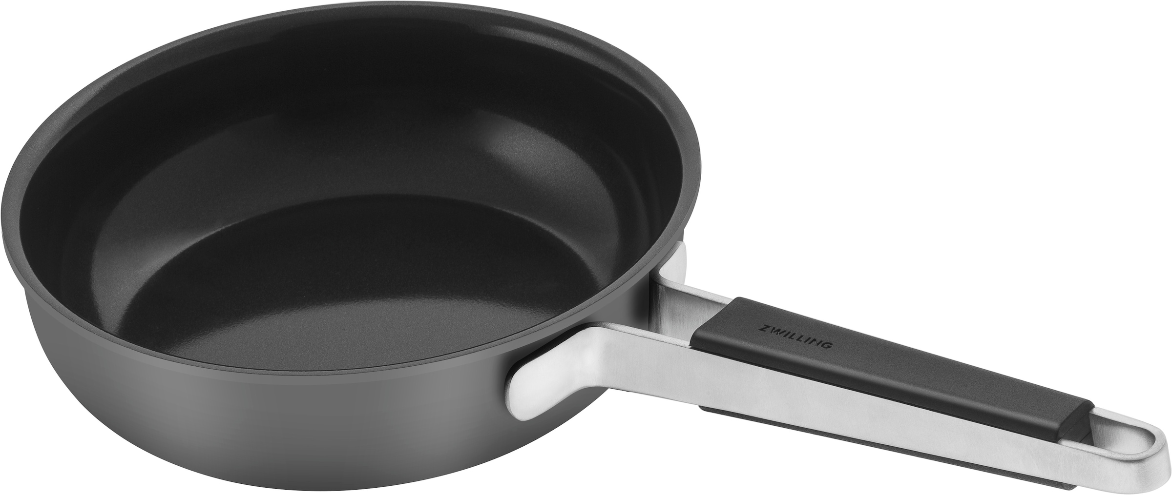 Zwilling Bratpfanne »Pure«, Edelstahl 18/10, (1 tlg.), Keramikbeschichtung, günstig online kaufen