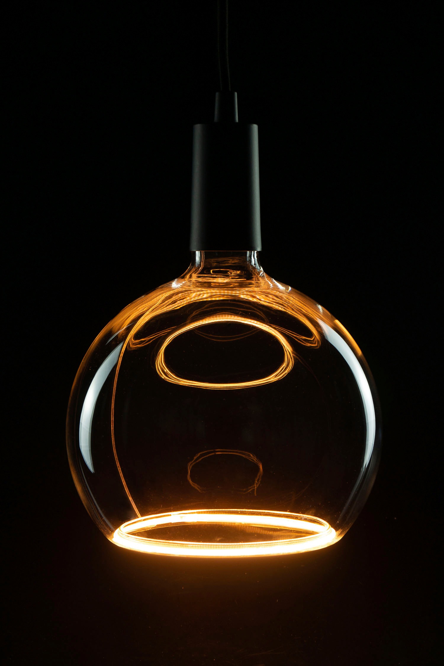 SEGULA LED-Leuchtmittel »LED Floating Billard 200«, E27, 1 St., Extra-Warmweiß, LED Floating Globe 200 gold, E27, CRI 90, dimmbar