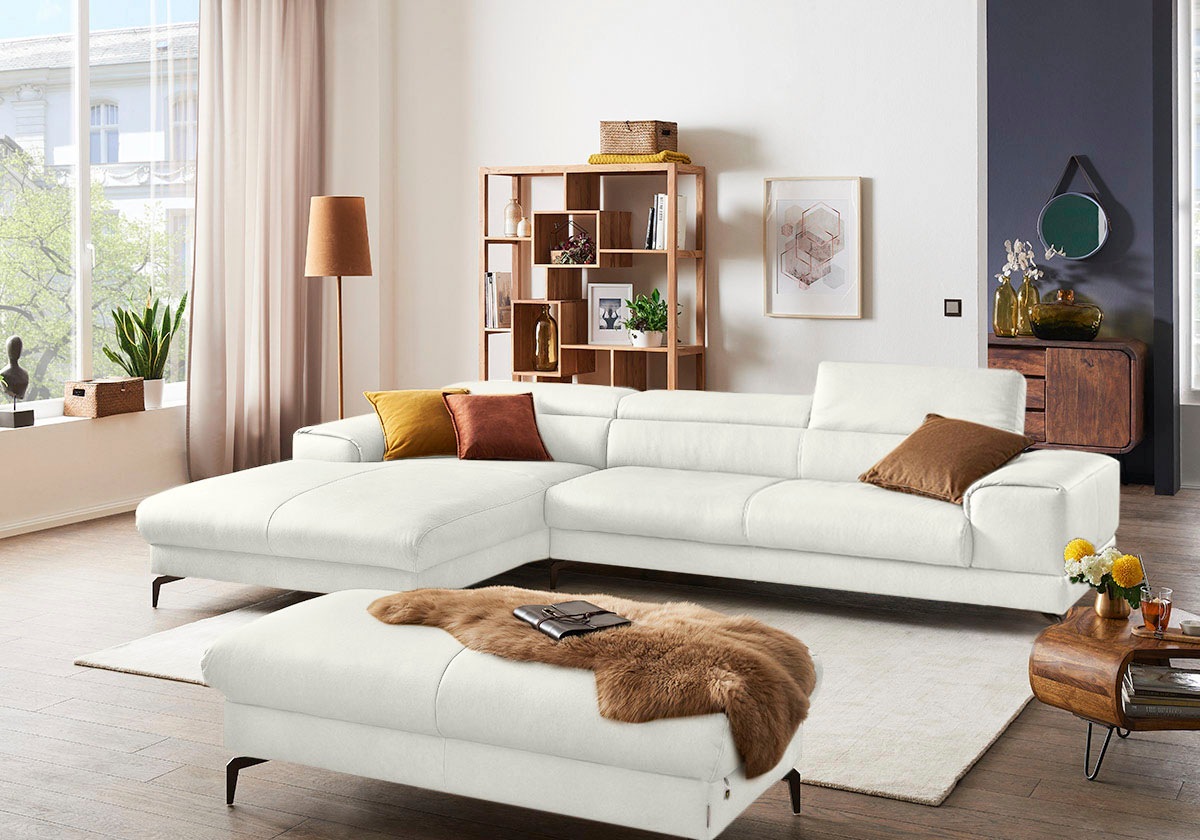 W.SCHILLIG Ecksofa »piedroo, Designsofa mit tollem Sitzkomfort, bequem und günstig online kaufen