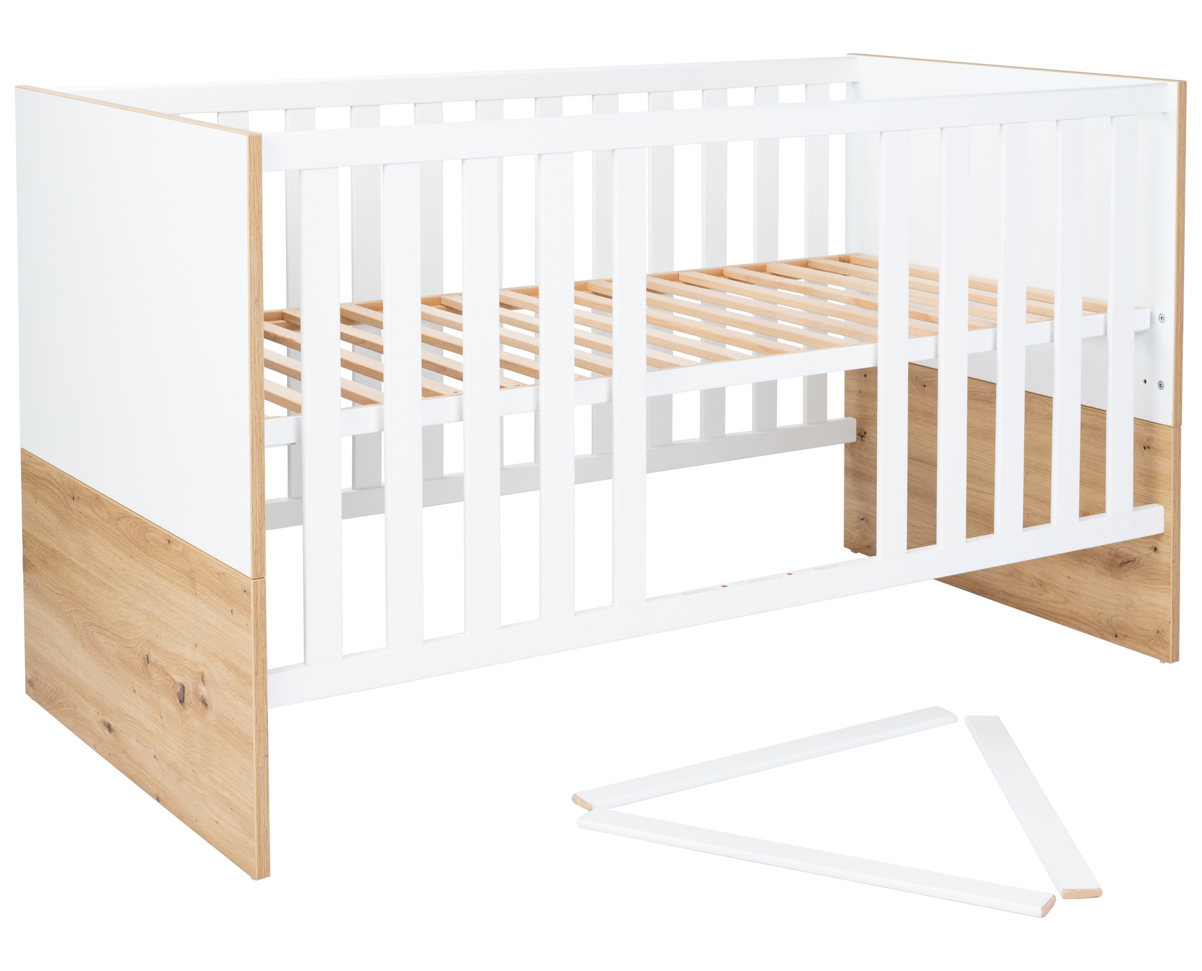 arthur berndt Babymöbel-Set »Babyzimmer Set »Maxim« 3-teilig«, (Set, 3 tlg., Babymöbel-Set »Maxim«), Gedämpfte Türen und Schubkästen