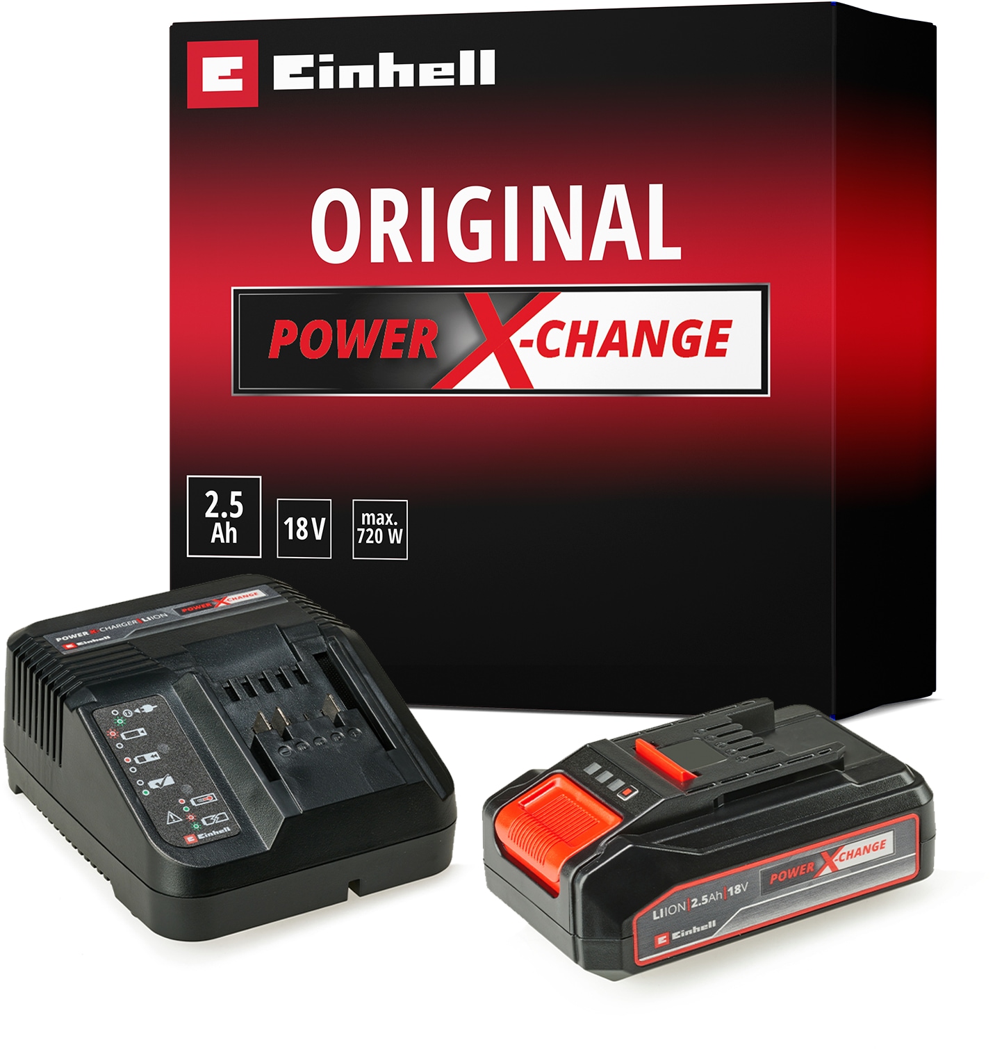 Einhell Akku »PXC Starter Kit«, 18,0 V, 18 V, 2,5 Ah