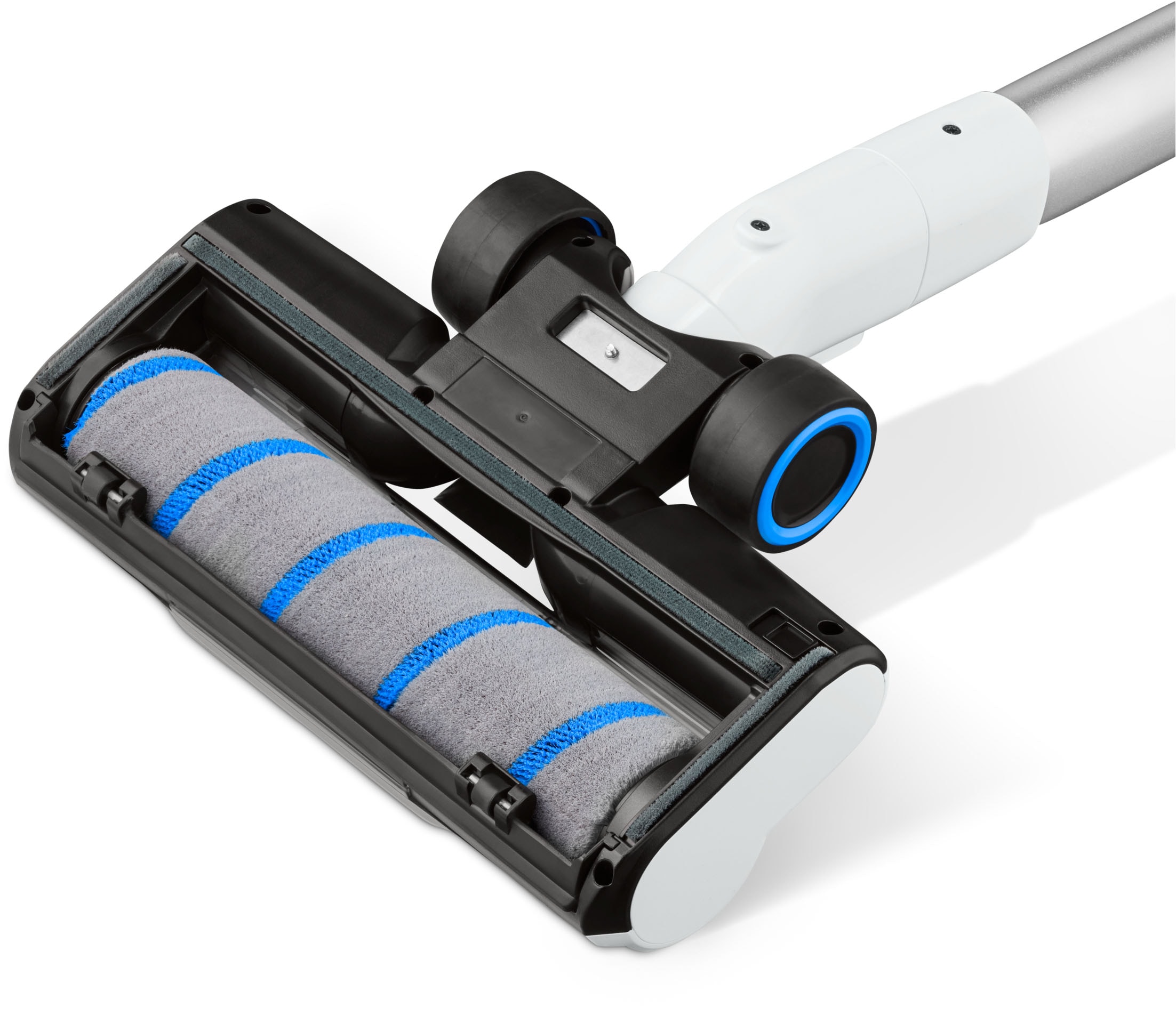 Medion® Akku-Stielstaubsauger »P350 W (MD 12049), beutellose Zyklon-Technologie, 24 kPa Saugleistung«, HEPA 13 Filter, LED-Touch-Display, Staubsensor, integriertes Zubehör
