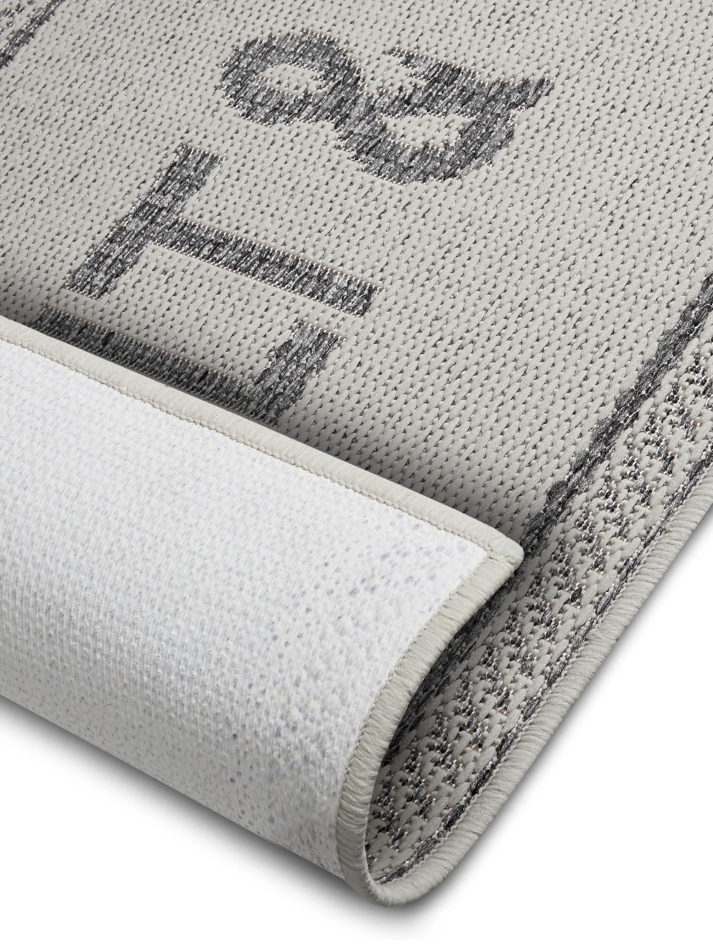 HANSE Home Küchenläufer »Salt & Pepper«, rechteckig, 5 mm Höhe, Läufer, Rutschfest, Küchenteppich, Küche, Teppich, Pflegeleicht
