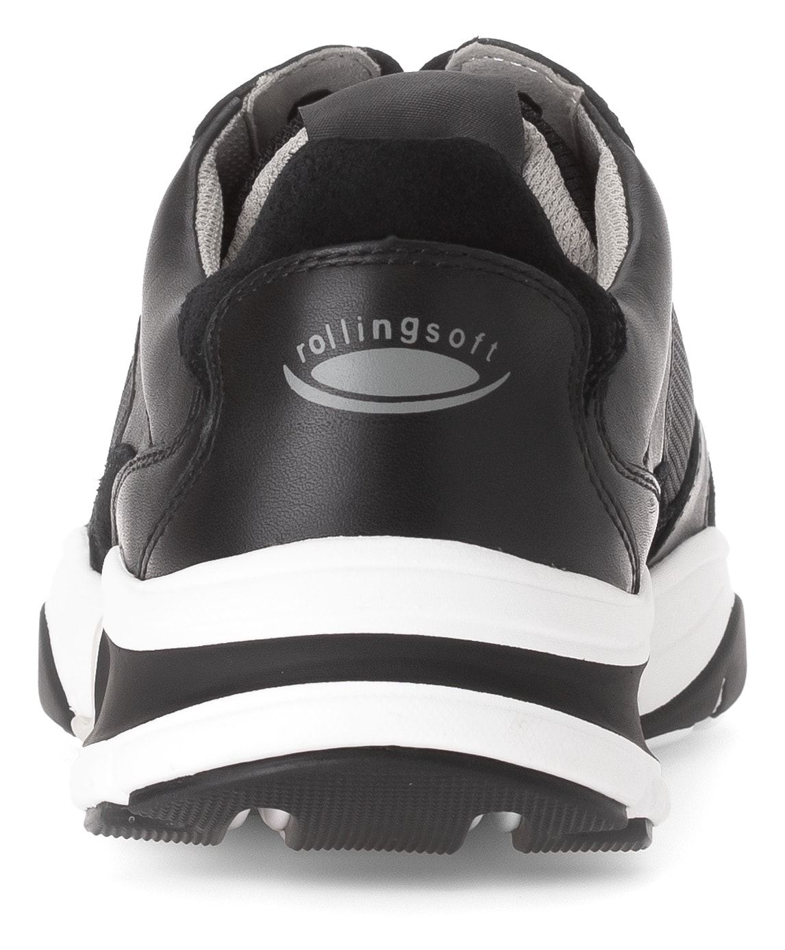 Gabor Rollingsoft Keilsneaker  , Freizeitschuh, Halbschuh, Schnürschuh mit Logo an der Ferse, G-Weite