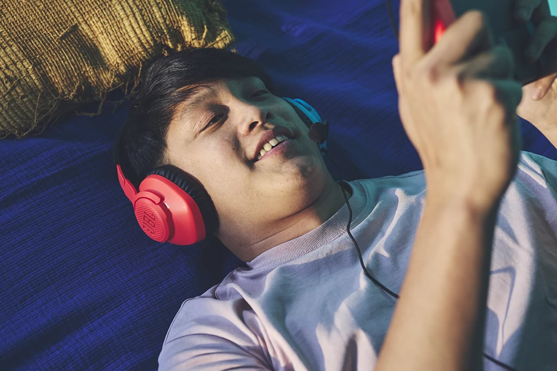 JBL Gaming-Headset »Quantum 100N«, Mikrofon abnehmbar-Stummschaltung, JBL QuantumSOUND Signatur, abnehmbares Mikrofon mit Stummschaltung