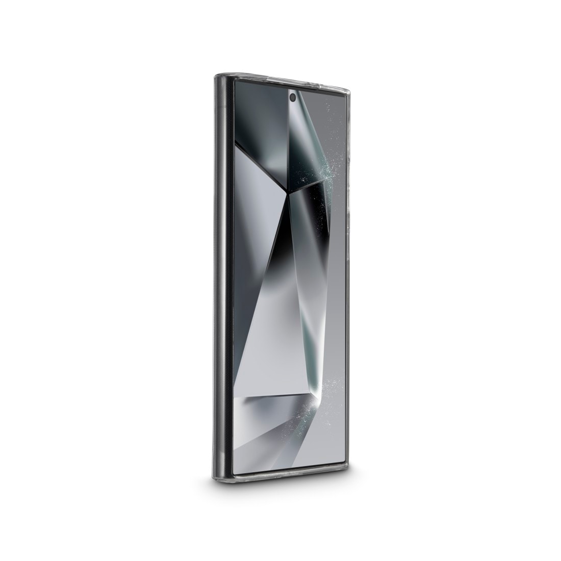 Hama Handyhülle »Handyhülle für Galaxy S24 Ultra (durchsichtig, ohne Vergilben)«, Samsung Galaxy S24 Ultra, Anti-Rutsch-Oberfläche und bezogene Seitentasten