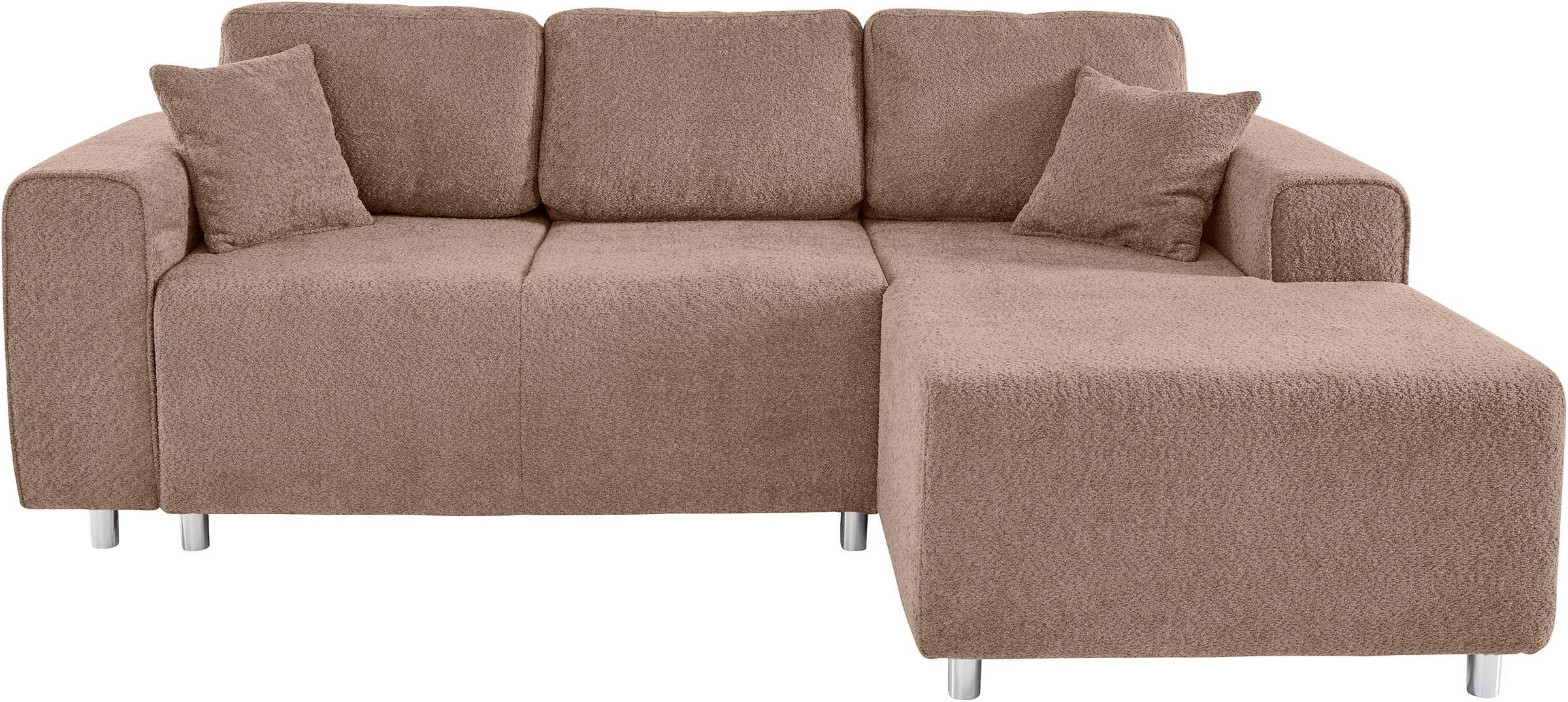 Home affaire Ecksofa "Györ", L-Form, wahlweise mit Bettfunktion und Bettkas günstig online kaufen