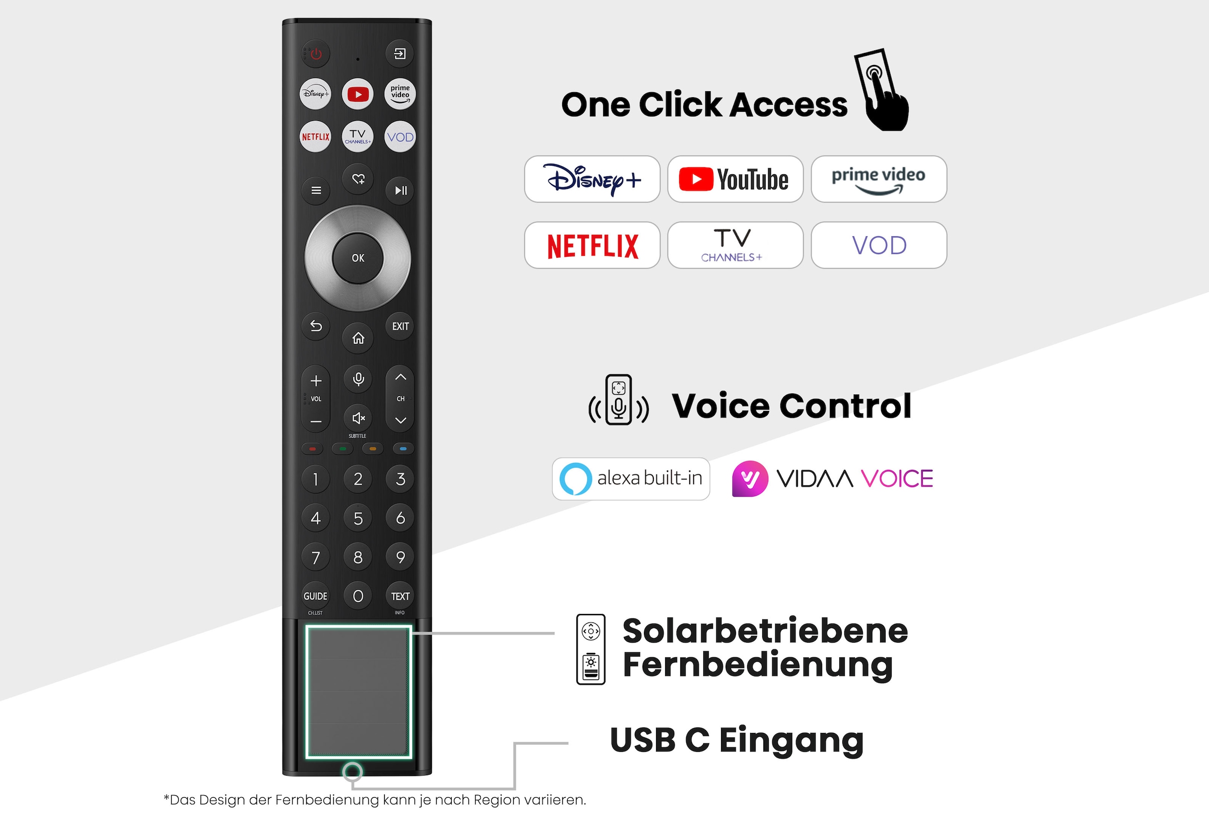 Hisense QLED Mini LED-Fernseher »65U7Q PRO« 164 cm/65 ″ Smart-TV 4K UHD MiniLED Smart TV