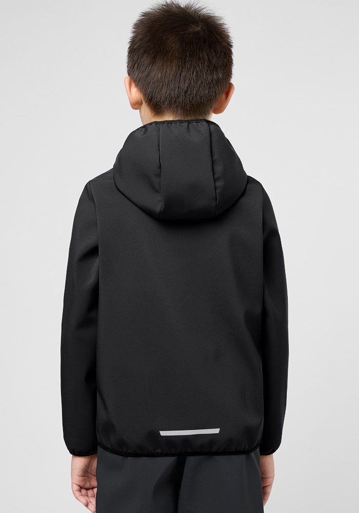 Jack Wolfskin Softshelljacke »FOURWINDS JACKET KIDS«, mit Kapuze