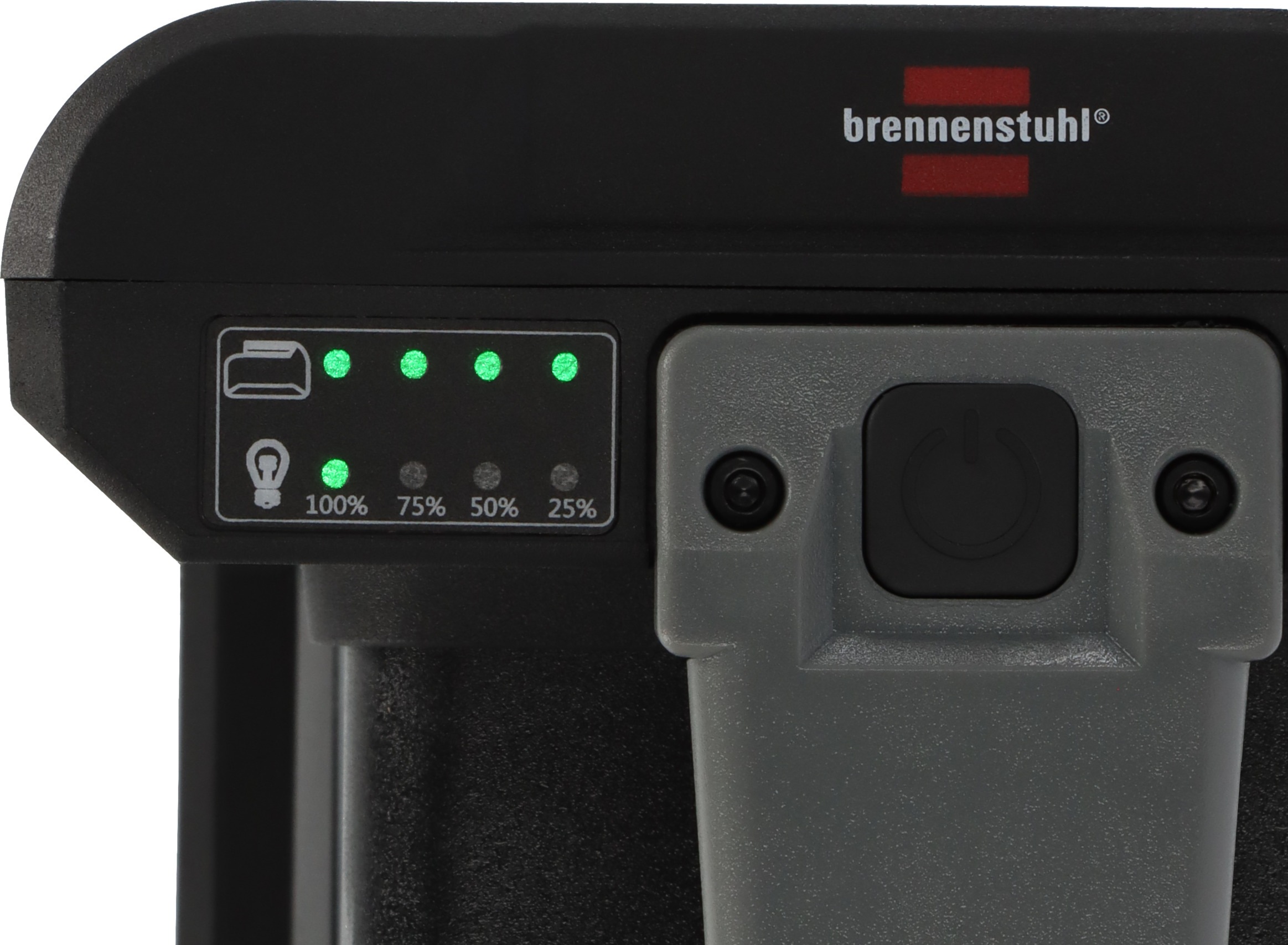 Brennenstuhl LED Baustrahler »Multi Battery LED Akku Handscheinwerfer HL 3000«, Leuchtmittel LED-Modul | LED fest integriert, kompatibel mit 18V Akkus 11 verschiedener Hersteller