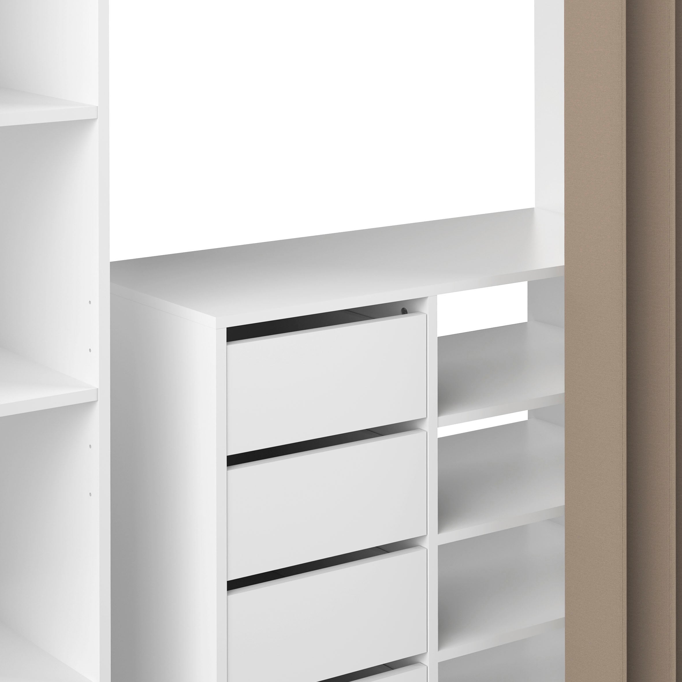 TemaHome Kleiderschrank »TOM«, ausziehbar auf 185,3 cm