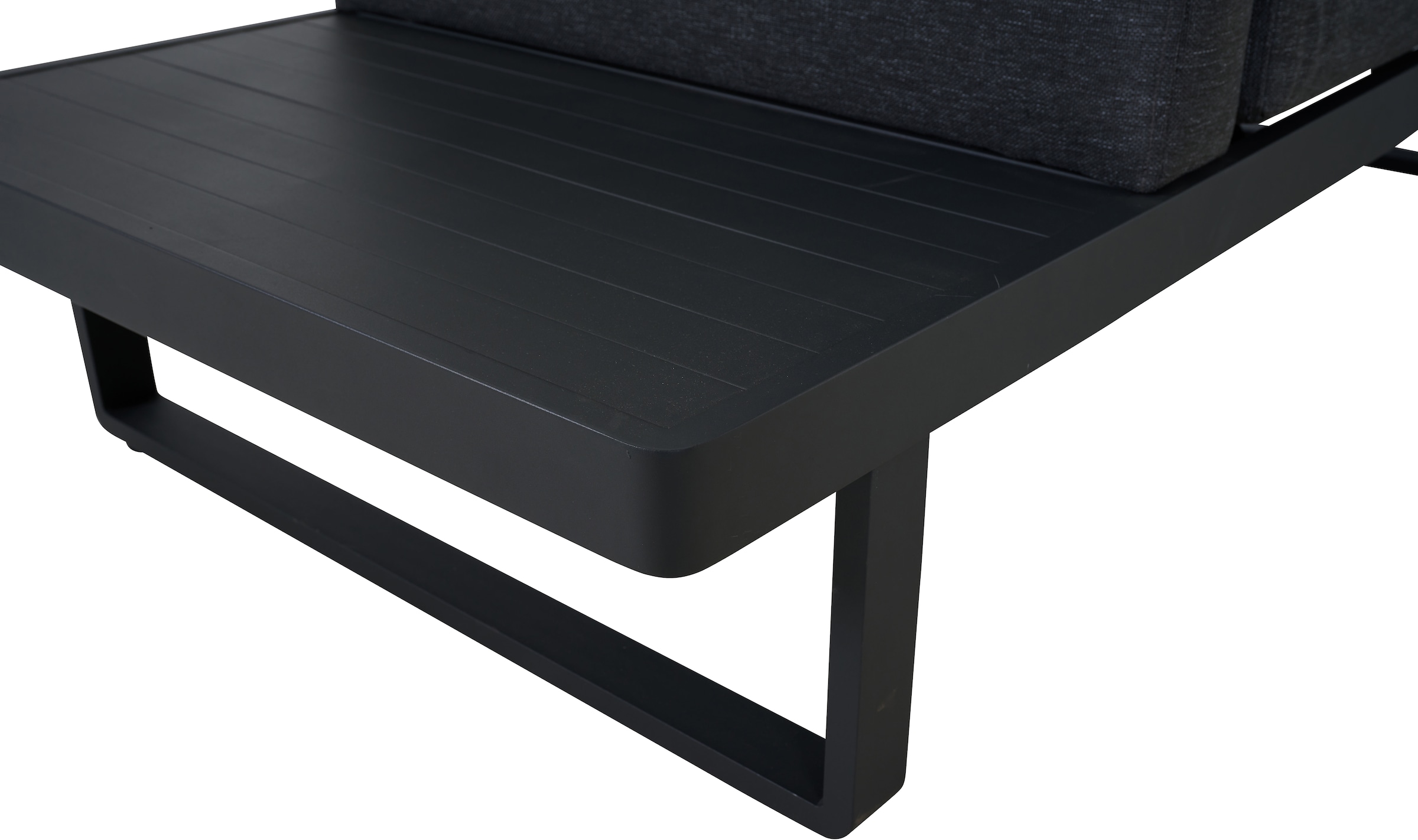 Siena Garden Loungeset »WESTON« Set, 3 tlg. aus Aluminium, inkl. Sitz- und Rückenkissen in mix anthrazit