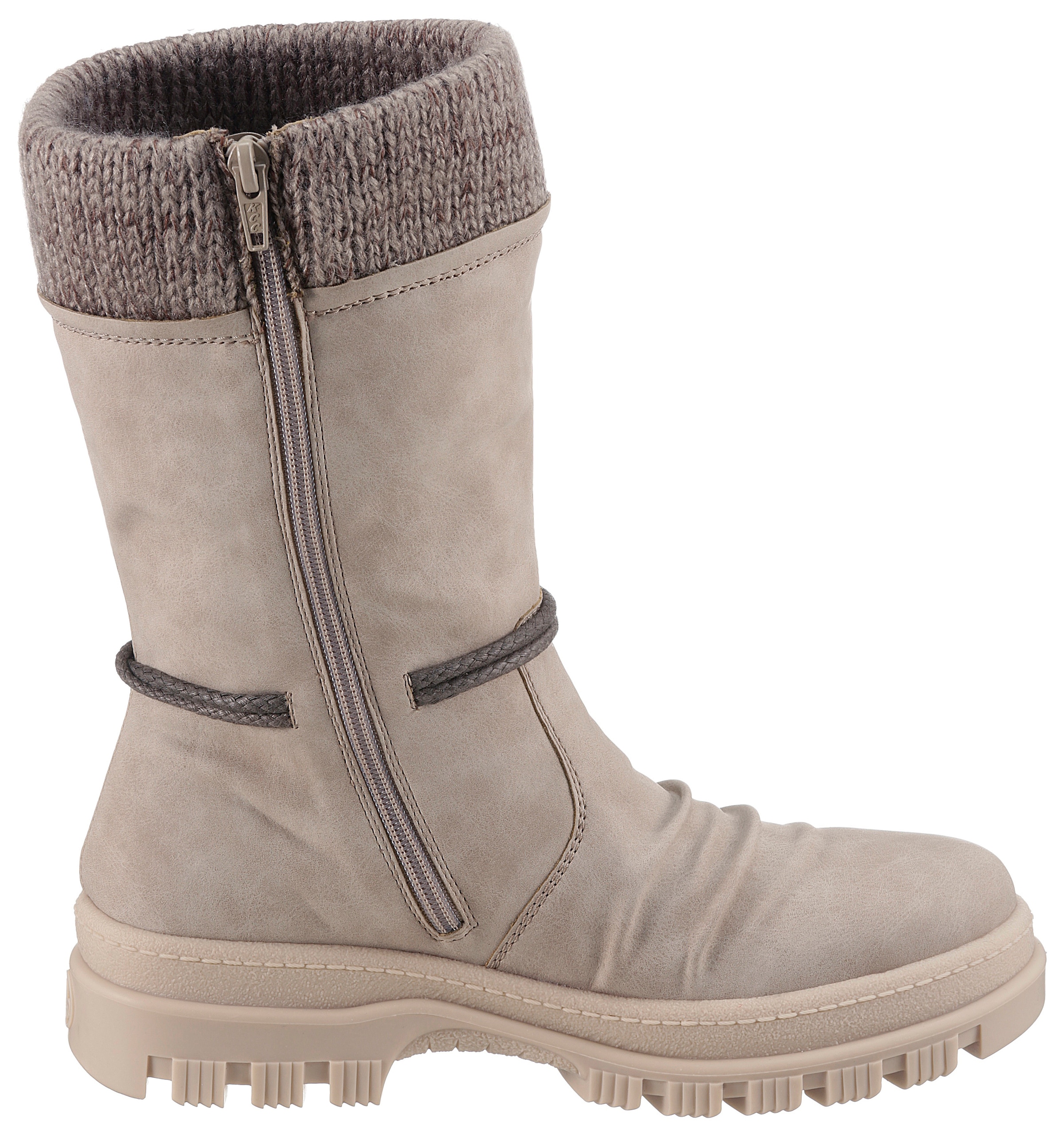 Rieker Winterstiefel, Winterboots mitFlip Grip Sohle und TEX-Membran