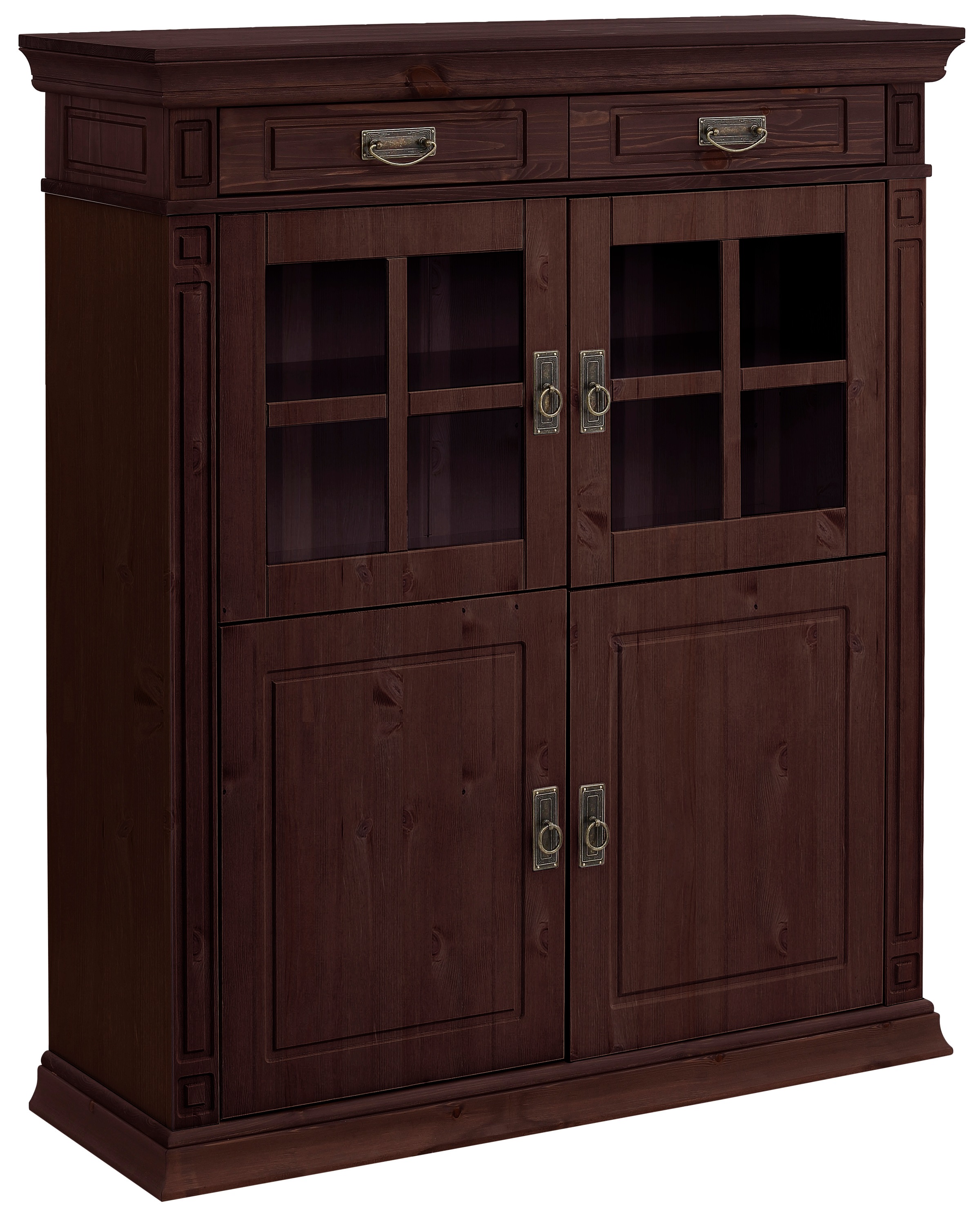 Home affaire Highboard »Vinales« Vitrine, Breite 112 cm günstig online kaufen