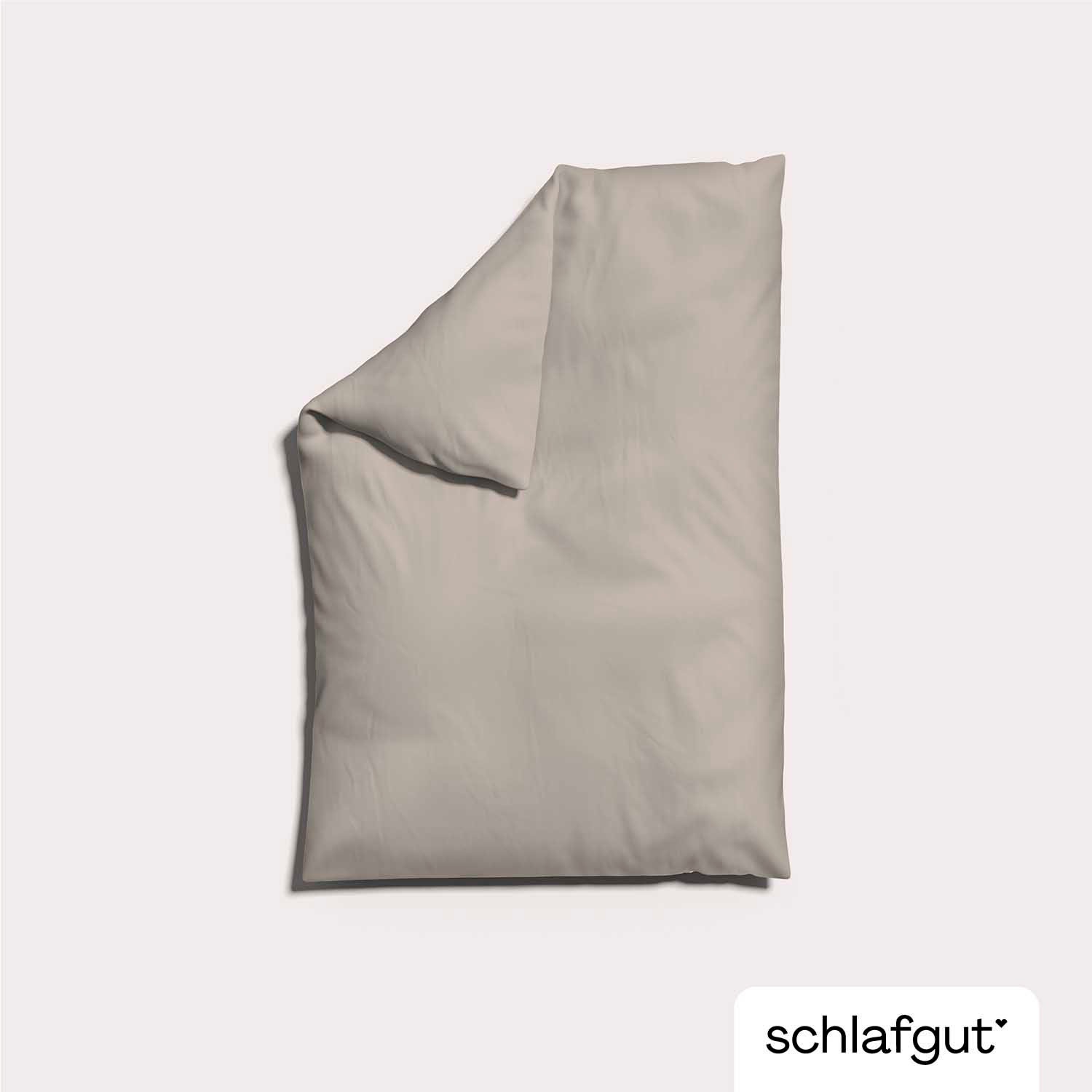 Schlafgut Bettbezug »Woven Satin«, (1 St.), besonders dicht gewebt, Mix & Match: passender Kissenbezug erhältlich