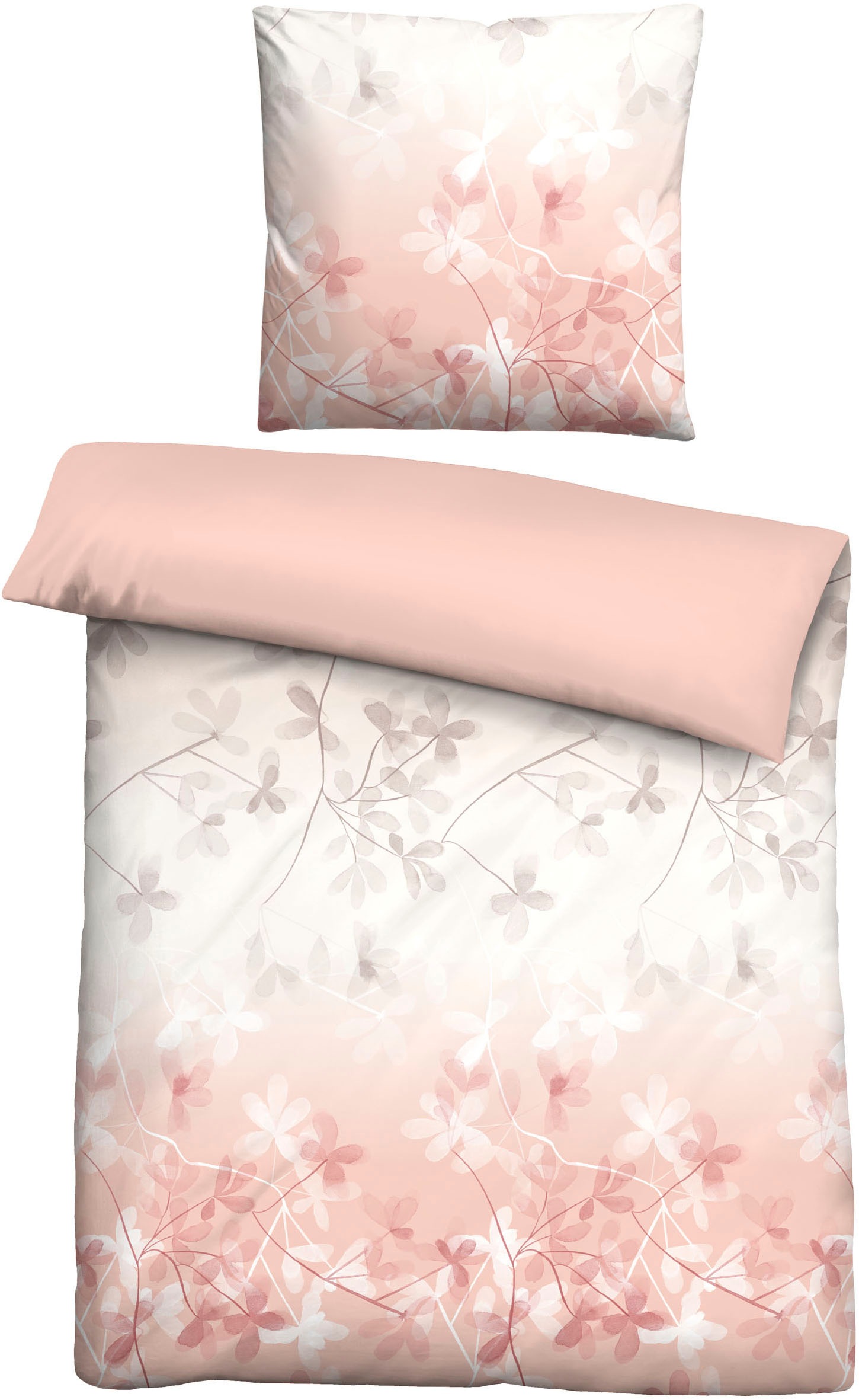 Castell - Markenbettwäsche Wendebettwäsche »0270743« 2 Stk. tlg. Cooling-Ef günstig online kaufen