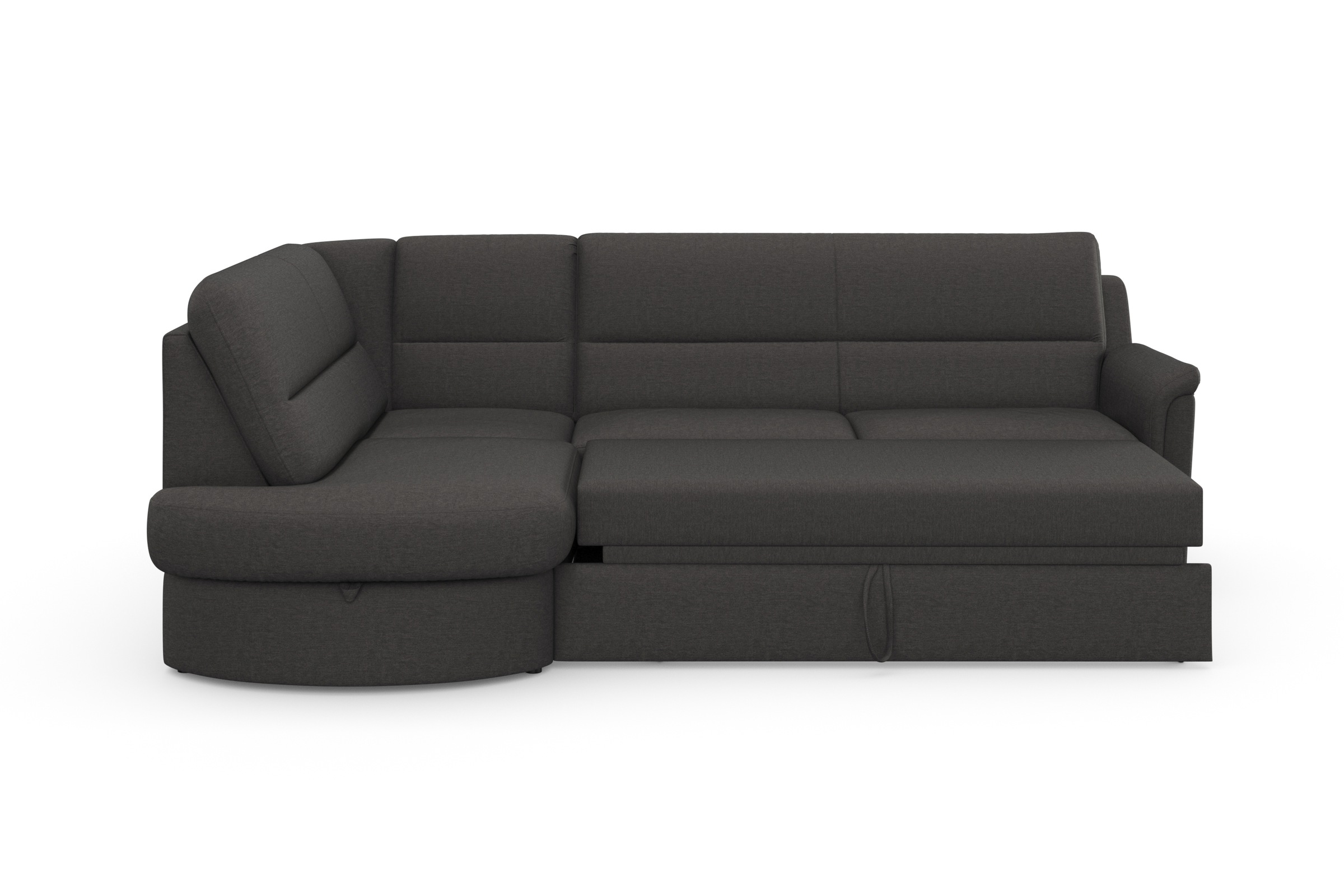 sit&more Ecksofa »Panini L-Form«, wahlweise mit Bettfunktion und Bettkasten
