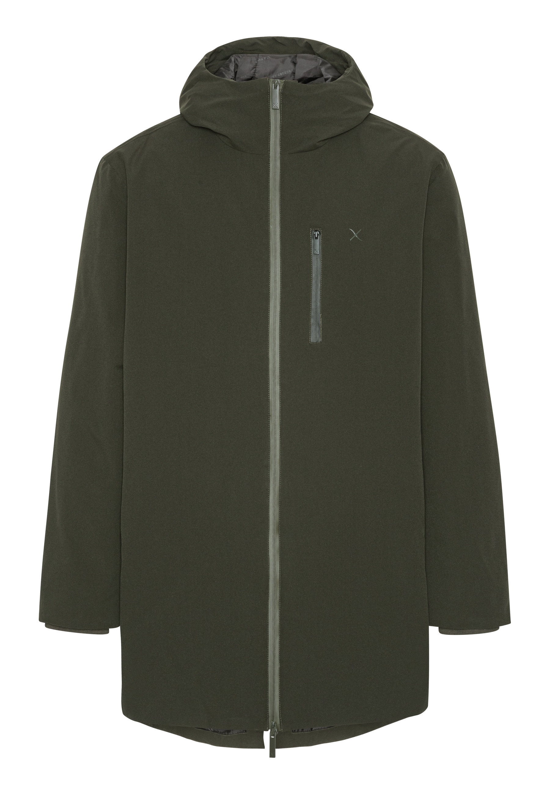 Clean Cut Copenhagen Winterjacke »Clean Cut Copenhagen Mathias Coat« 1 Stk. tlg. mit Kapuze