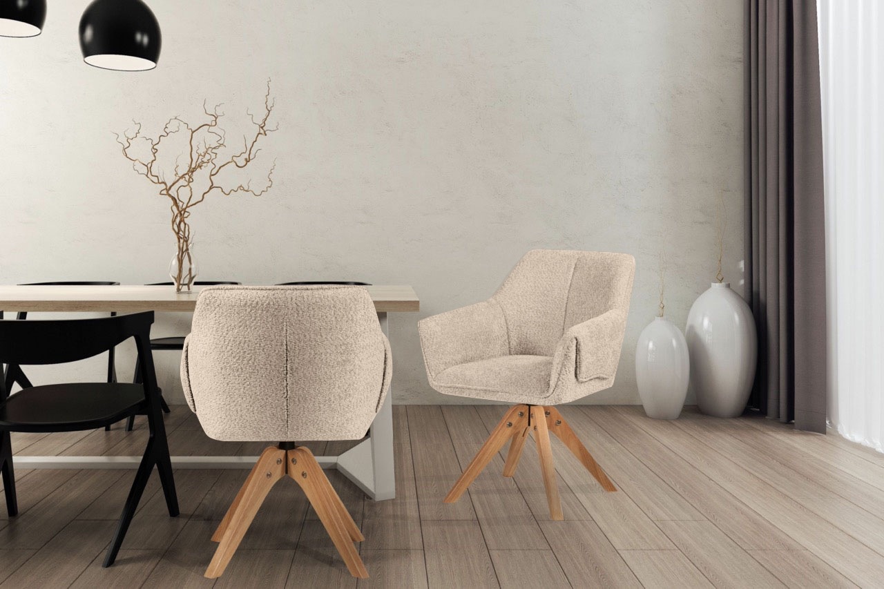 Kayoom Polsterstuhl »Stuhl Dian 325, TOPSELLER! bequem, formschönes Design« günstig online kaufen