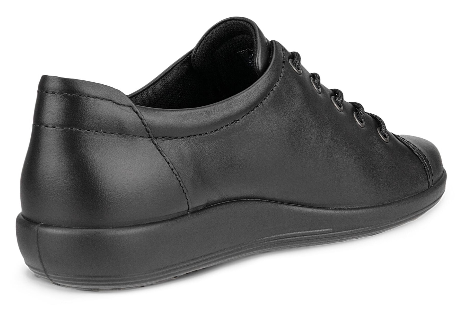 Ecco Schnürschuh »Ecco Soft 2.0«  , Freizeitschuh, Halbschuh, Schnürschuh mit dezenter Logo Prägung