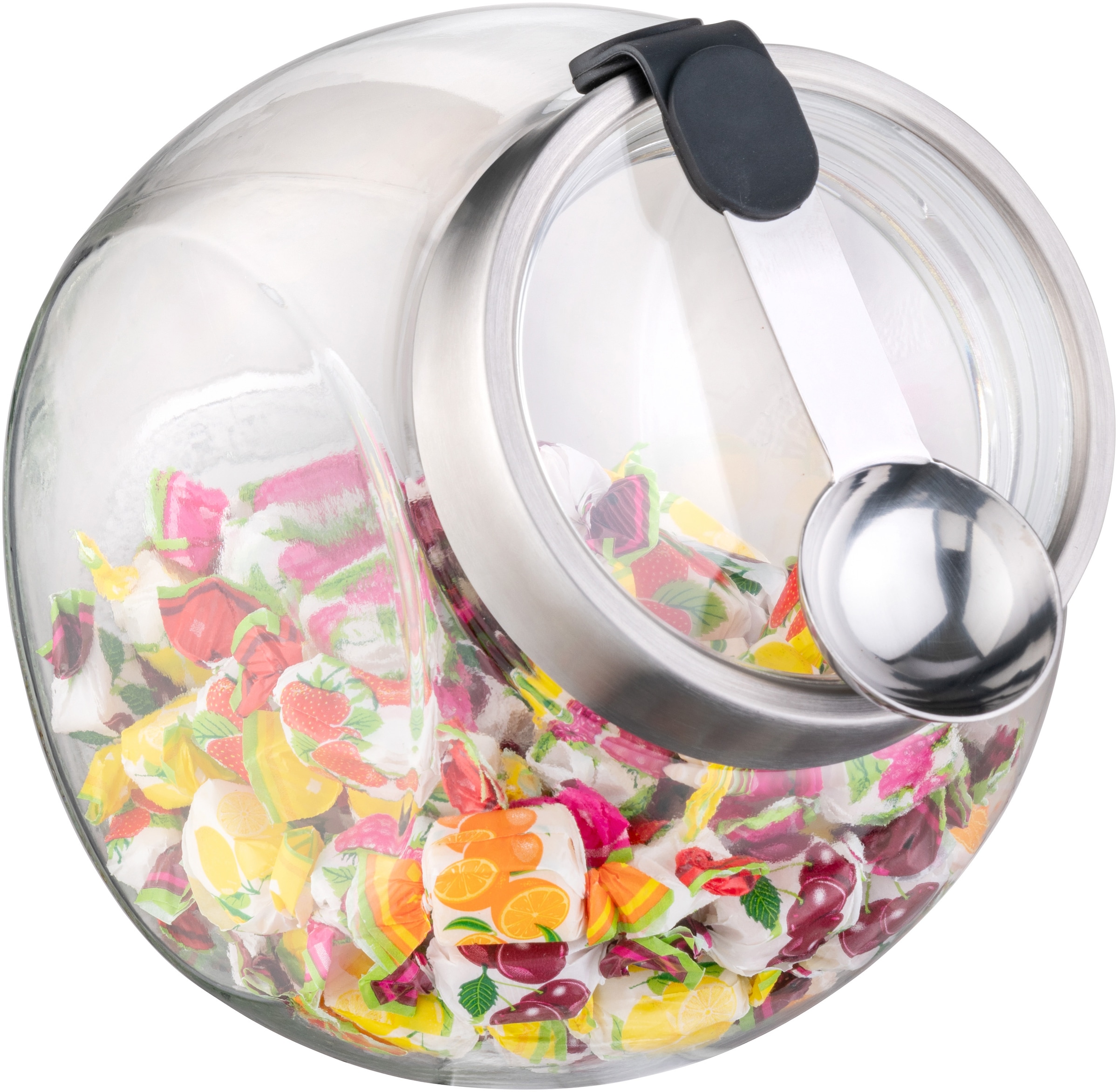 APS Vorratsglas, (1 tlg.), mit Löffel mit magnetischem Silikongriff, 3 Liter