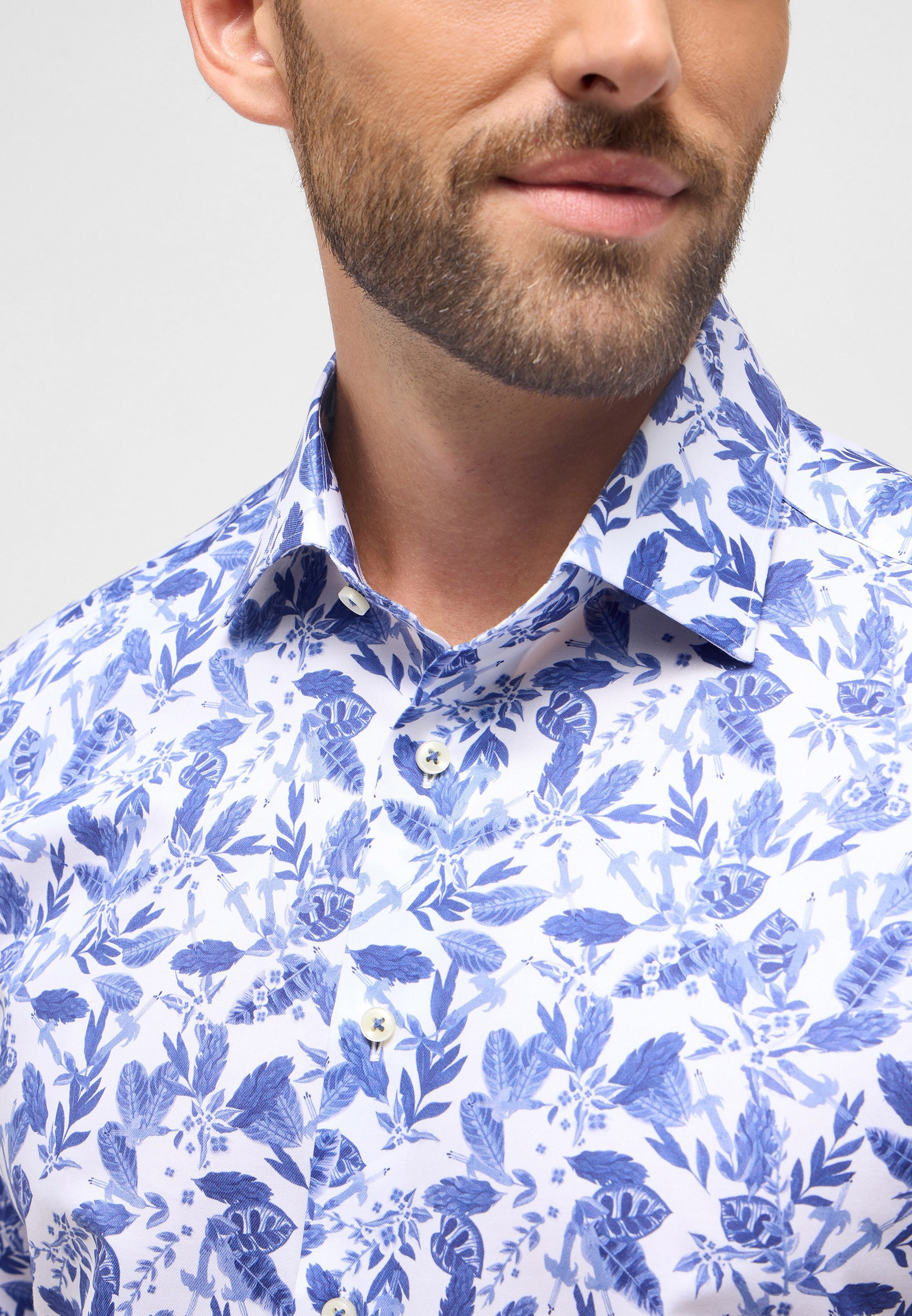 Eterna Kurzarmhemd »MODERN FIT« NON IRON (bügelfrei)