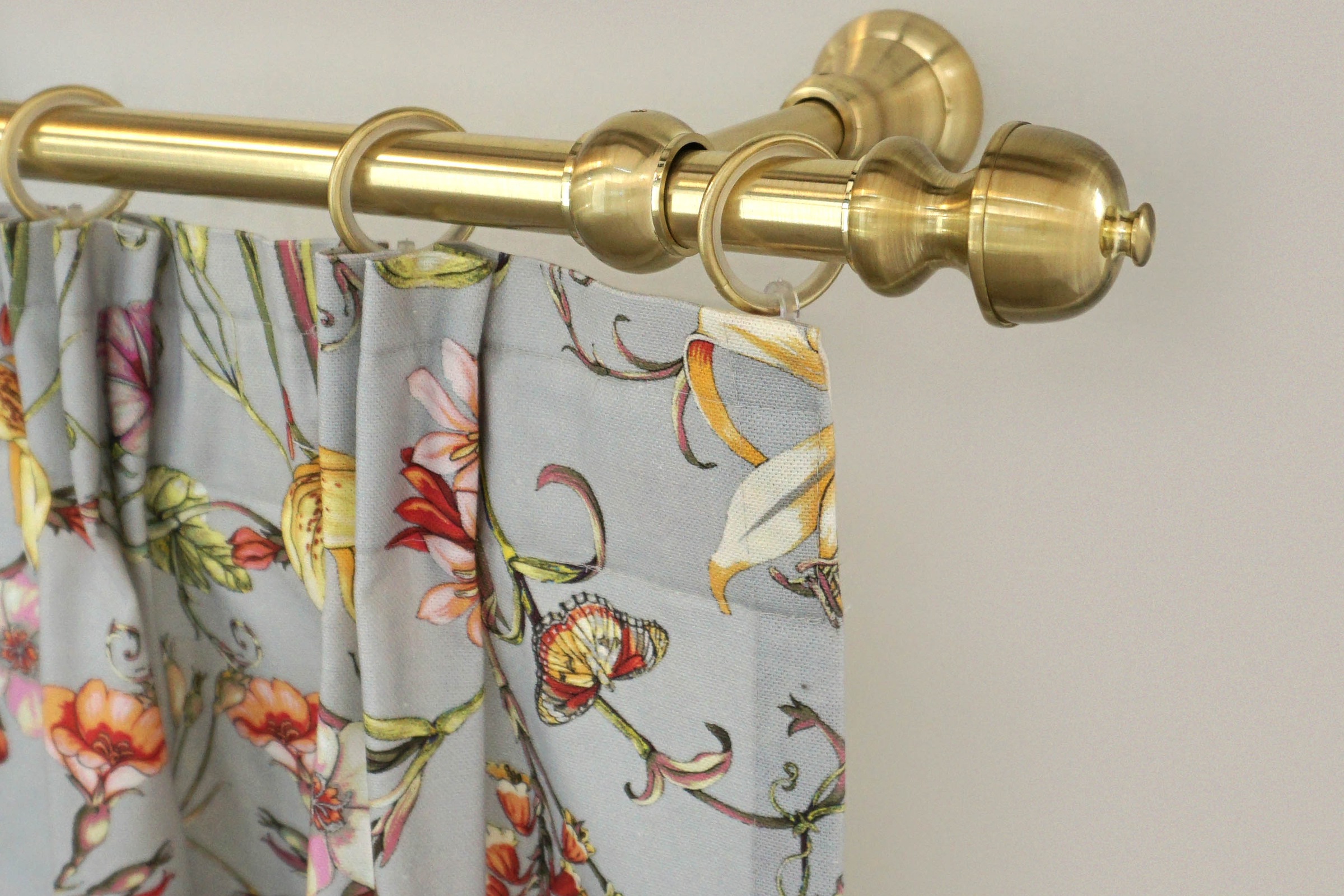 GARESA Gardinenstange »ANDREA« Ø 20 mm 1 läufig-läufig Wunschmaßlänge Vorha günstig online kaufen