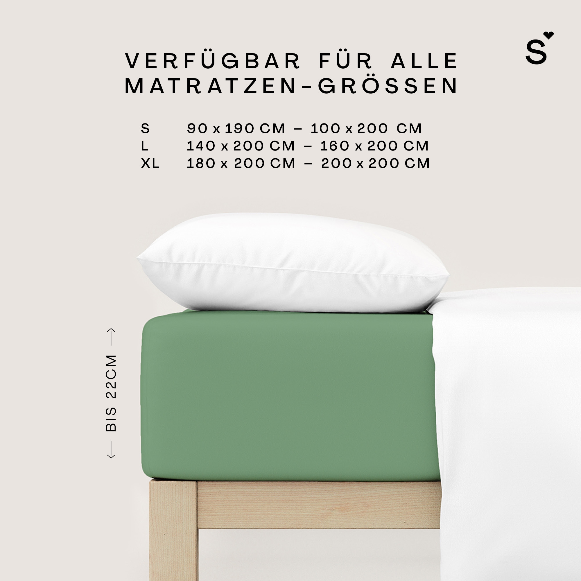 Schlafgut Spannbettlaken »Basic Cotton Spannbettlaken« Preiseinstiegsmodell günstig online kaufen