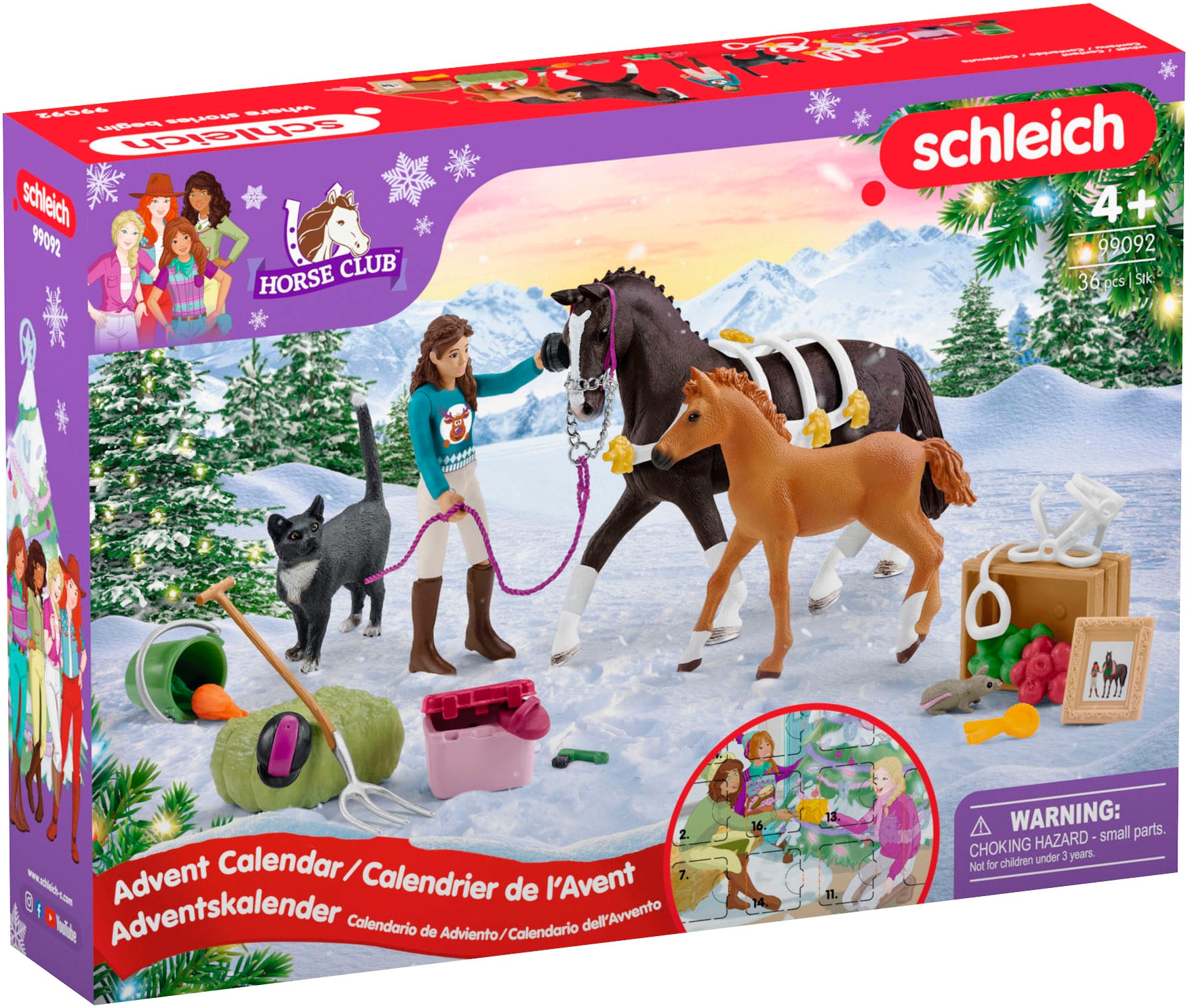 Spielzeug-Adventskalender »HORSE CLUB«, ab 5 Jahren