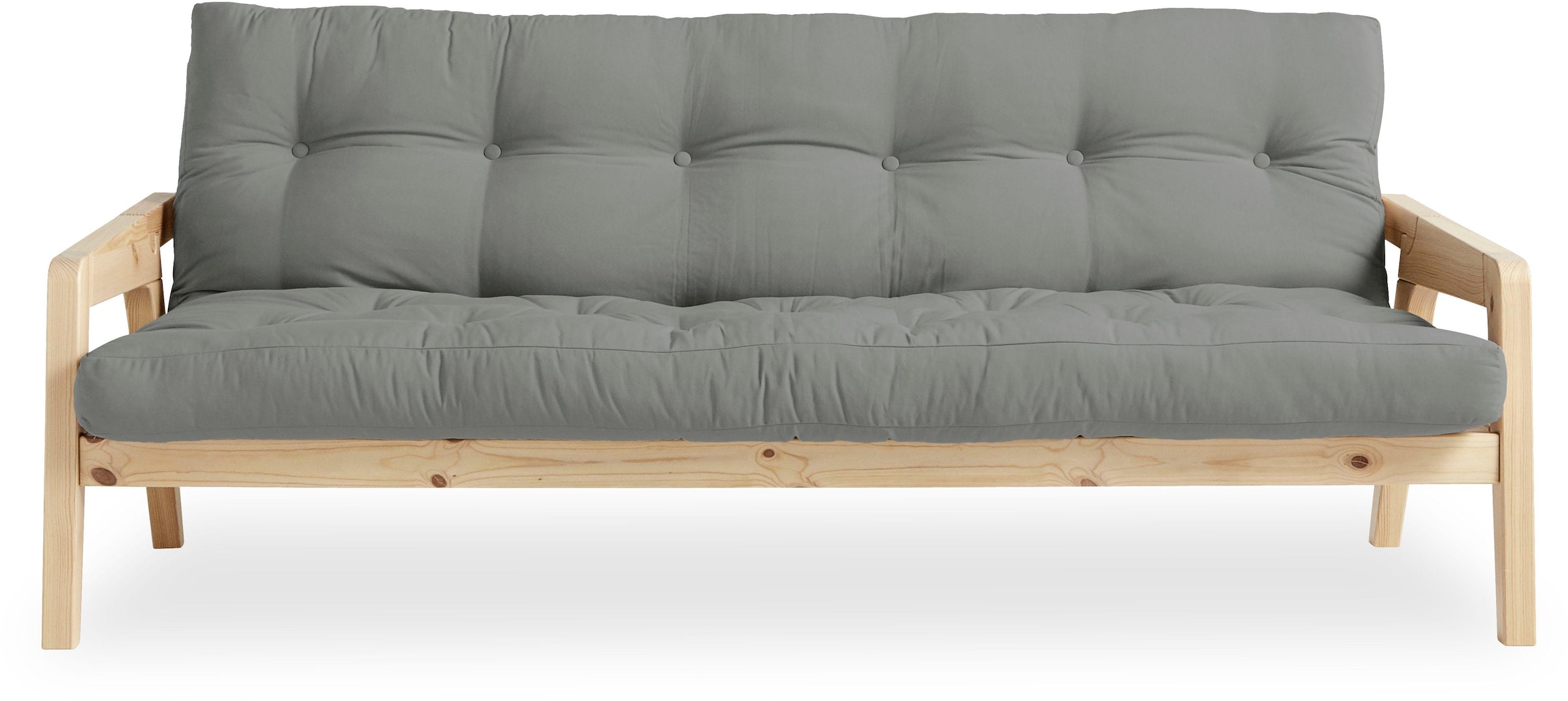 Karup Design Schlafsofa, Mit Holzstruktur, inkl. Futonmatratze, Liegefläche 130x190 cm