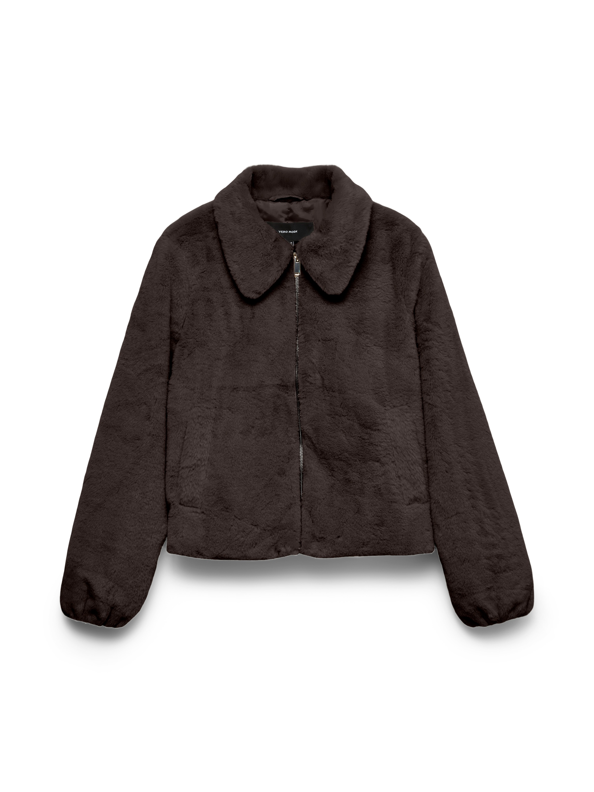 Vero Moda Fellimitatjacke »VMSOLAIMA SHORT JACKET NOOS« Kunstfaser, Fellimitat