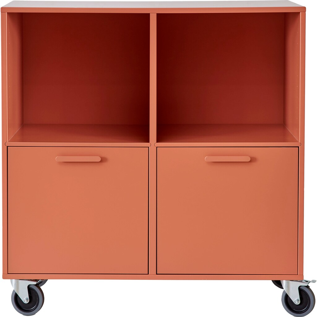 Hammel Furniture Regal »Keep by Hammel«, mit 2 Türen und Rollen, Breite 88,6 cm, flexible Möbelserie