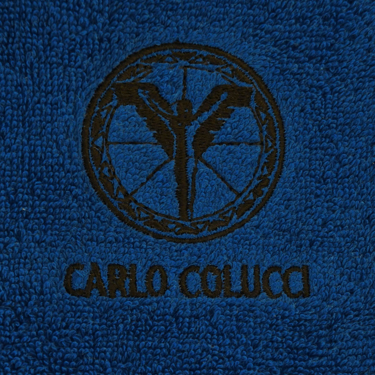 CARLO COLUCCI Handtücher »Sandro«, (4 St., 4er Set Handtücher 50 x 100 cm), mit Logo-Stickerei