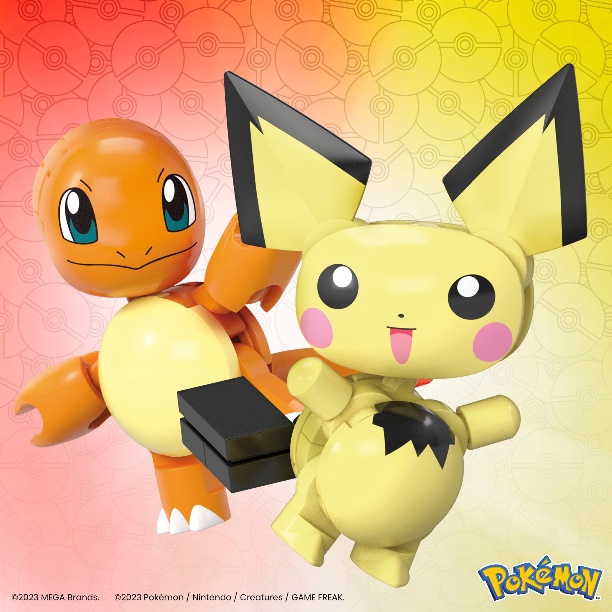 5. Bild von MEGA Spielbausteine »MEGA Pokémon Ball Coll - Charmander and Pichu«
