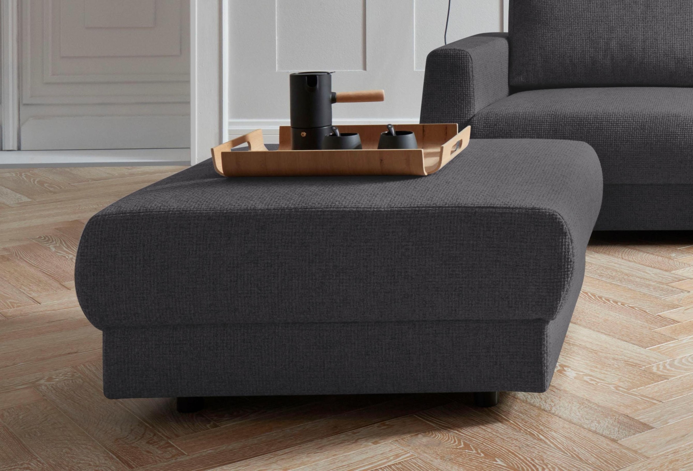 andas Hocker »Hobro«, in 3 Bezugsstoffen und vielen Farben, Design by Morte günstig online kaufen