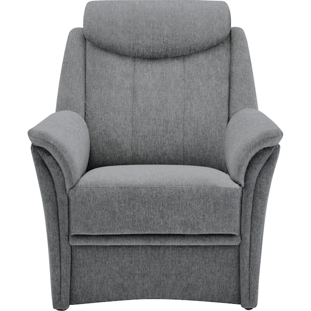 BECK tlg.), Sitzhöhe 49 2x Sessel 3 3-Sitzer auf in Kopfteilverstellung, cm, Polstergarnitur »Lugano«, bestellen VILLA (Set, und Raten