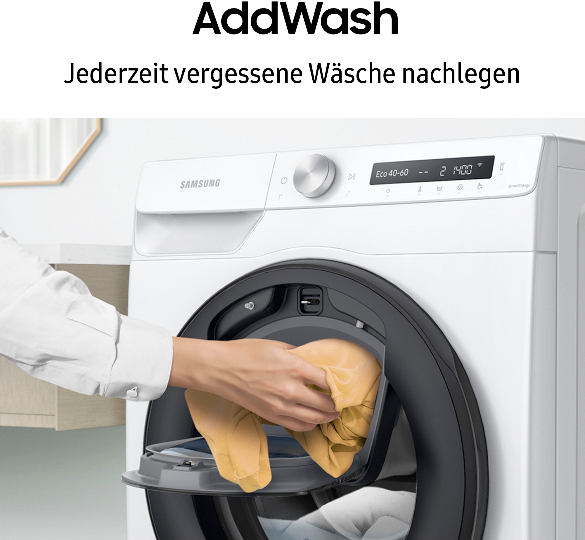 Samsung Waschmaschine WW8500T »WW81T854ABT«, 8 kg, 1400 U/min, QuickDrive™