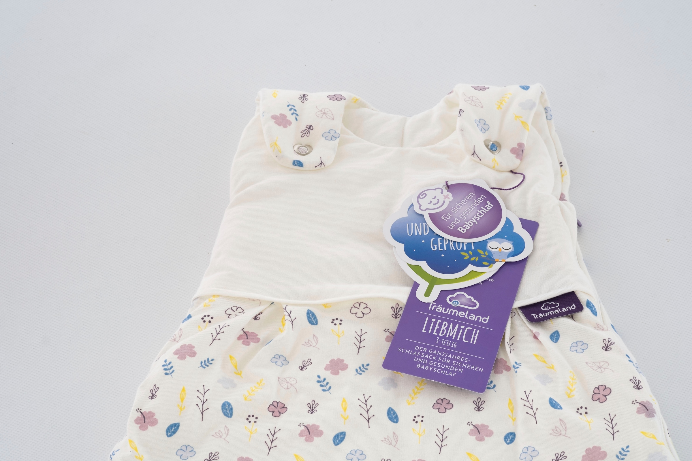 Träumeland Babyschlafsack »3 tlg Set LIEMBICH, Design Blumig«, (2 tlg.)