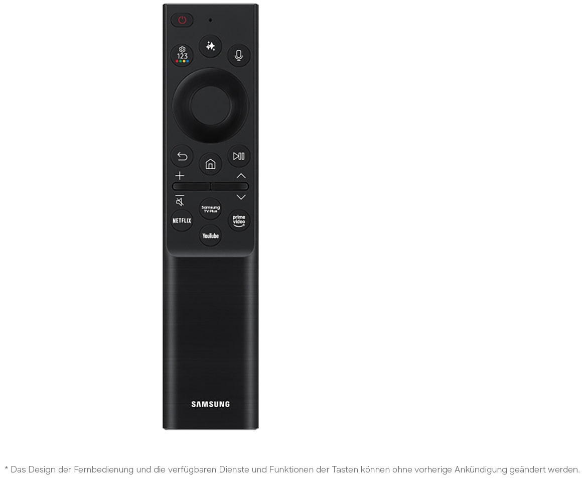 Samsung Mini-LED-Fernseher »GU75M80HAU« 189 cm/75 ″ Smart-TV Mini-LED HDR, Motion Xcelerator 144 Hz, AI Fußballmodus, Dynamik Sound