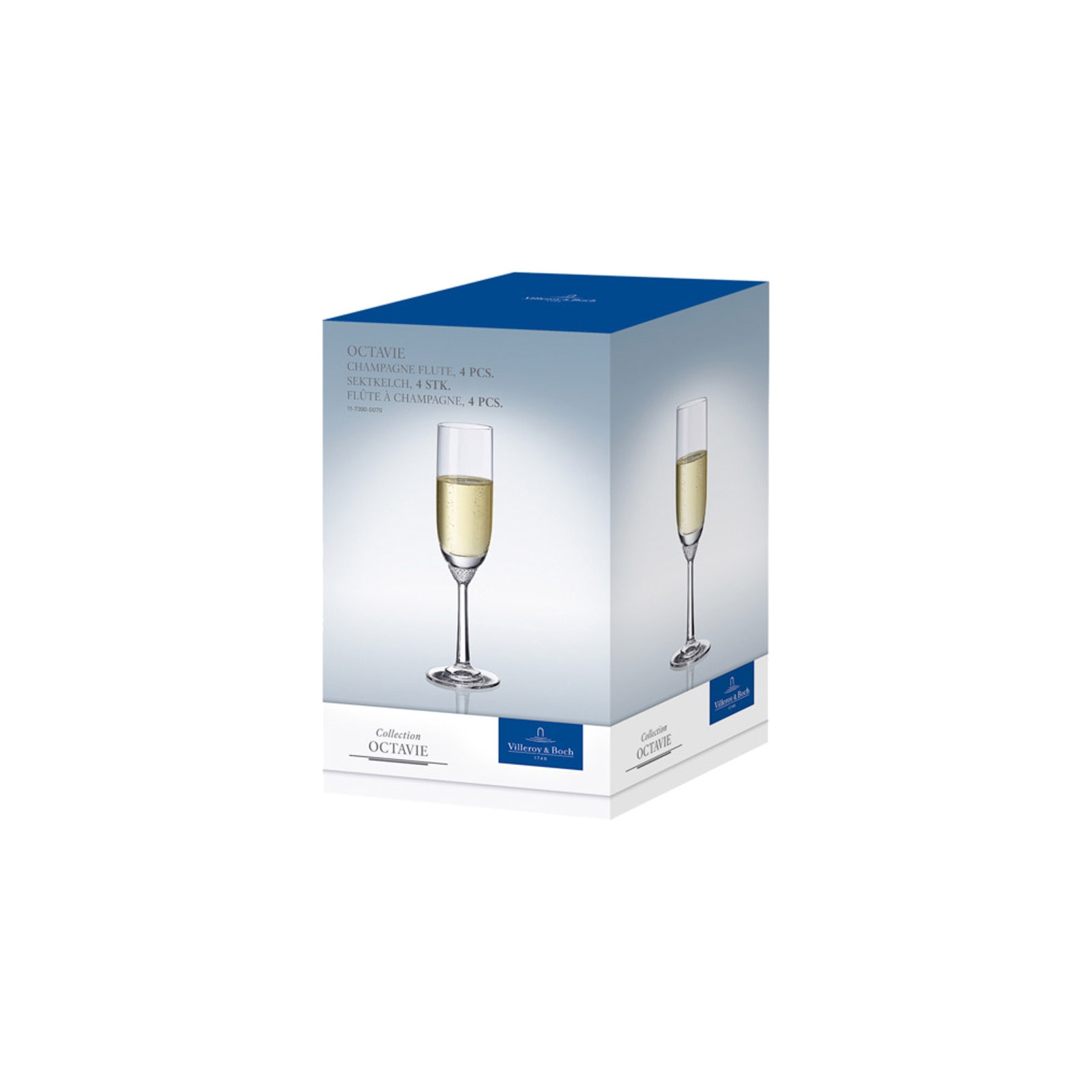 Villeroy & Boch Champagnerglas »Champagnergläser Octavie 160 ml 4er Set tra günstig online kaufen